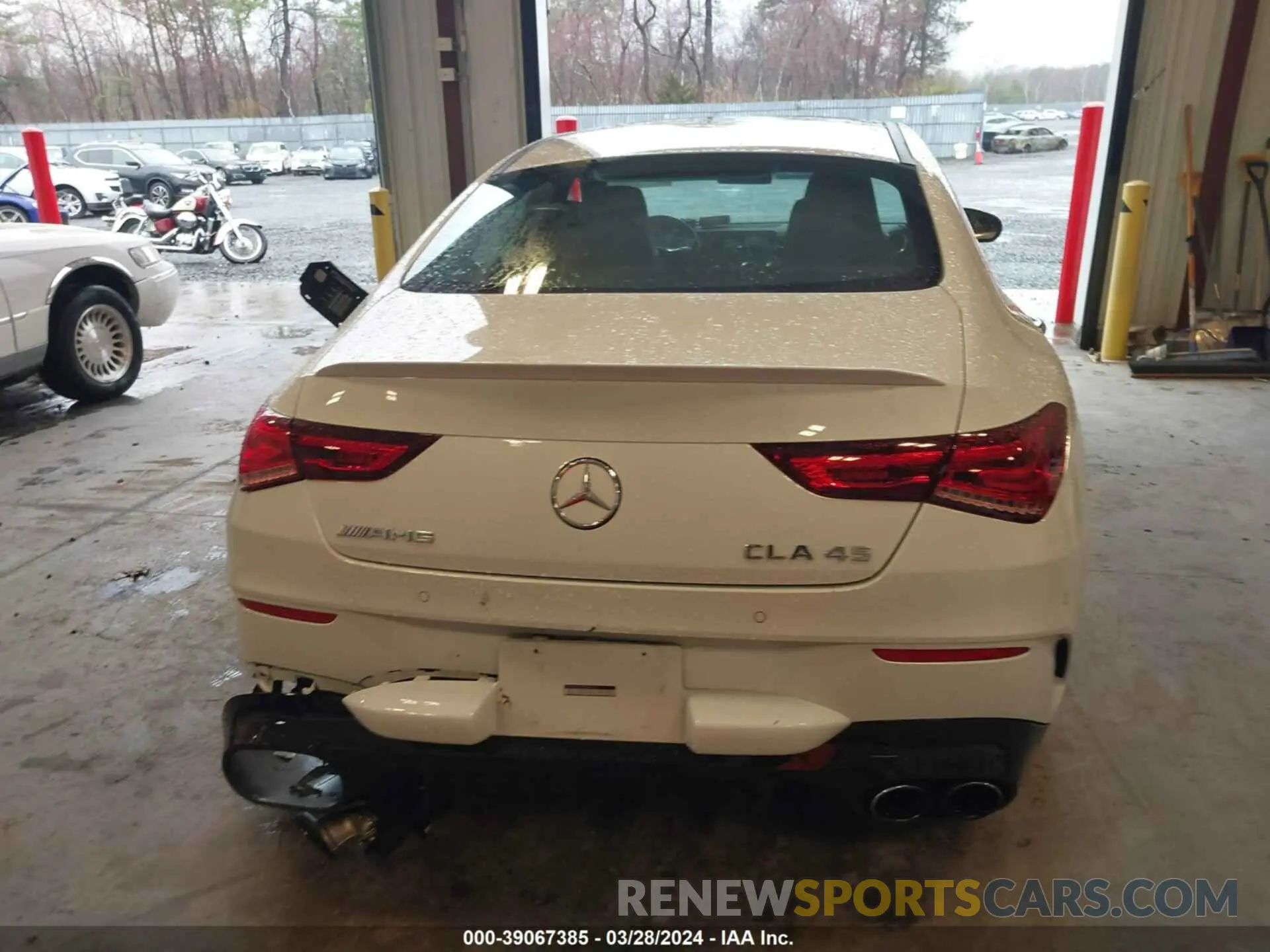 16 fotografías del automóvil dañado W1K5J5DB3NN286213 MERCEDES-BENZ AMG CLA 45 2022