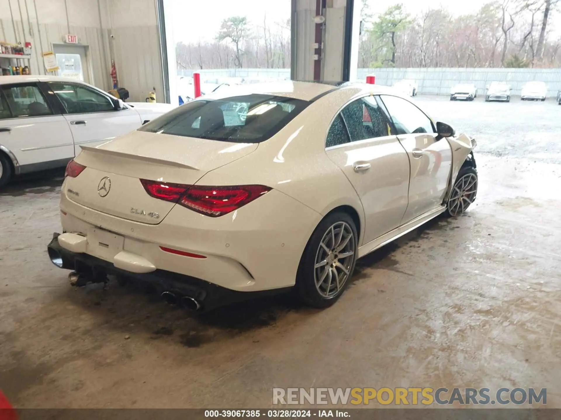 4 fotografías del automóvil dañado W1K5J5DB3NN286213 MERCEDES-BENZ AMG CLA 45 2022