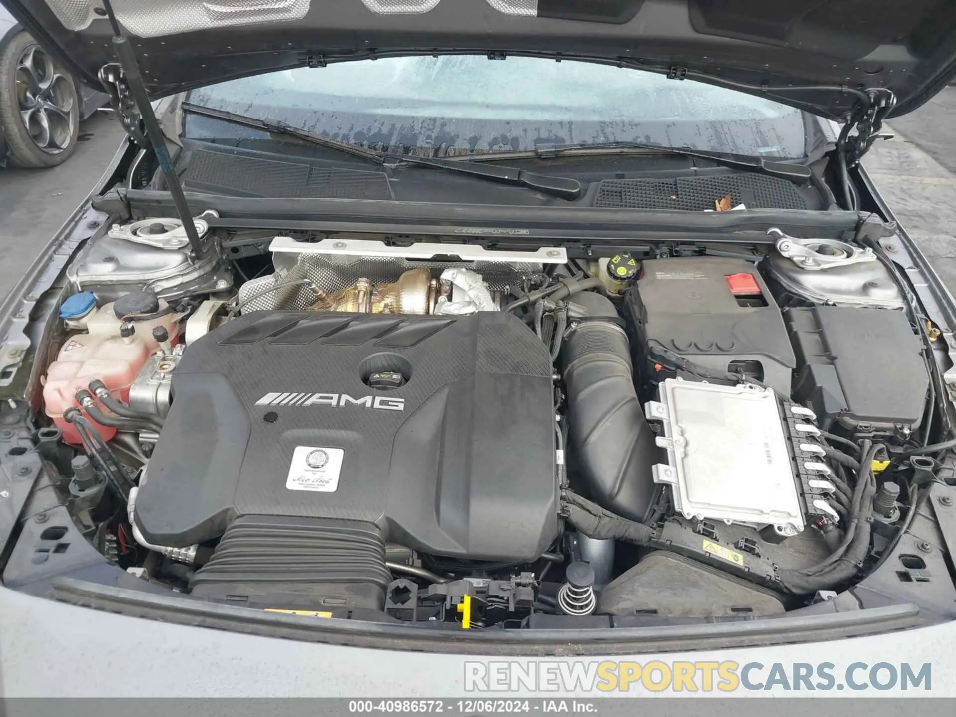 10 fotografías del automóvil dañado W1K5J5DB7NN273206 MERCEDES-BENZ AMG CLA 45 2022