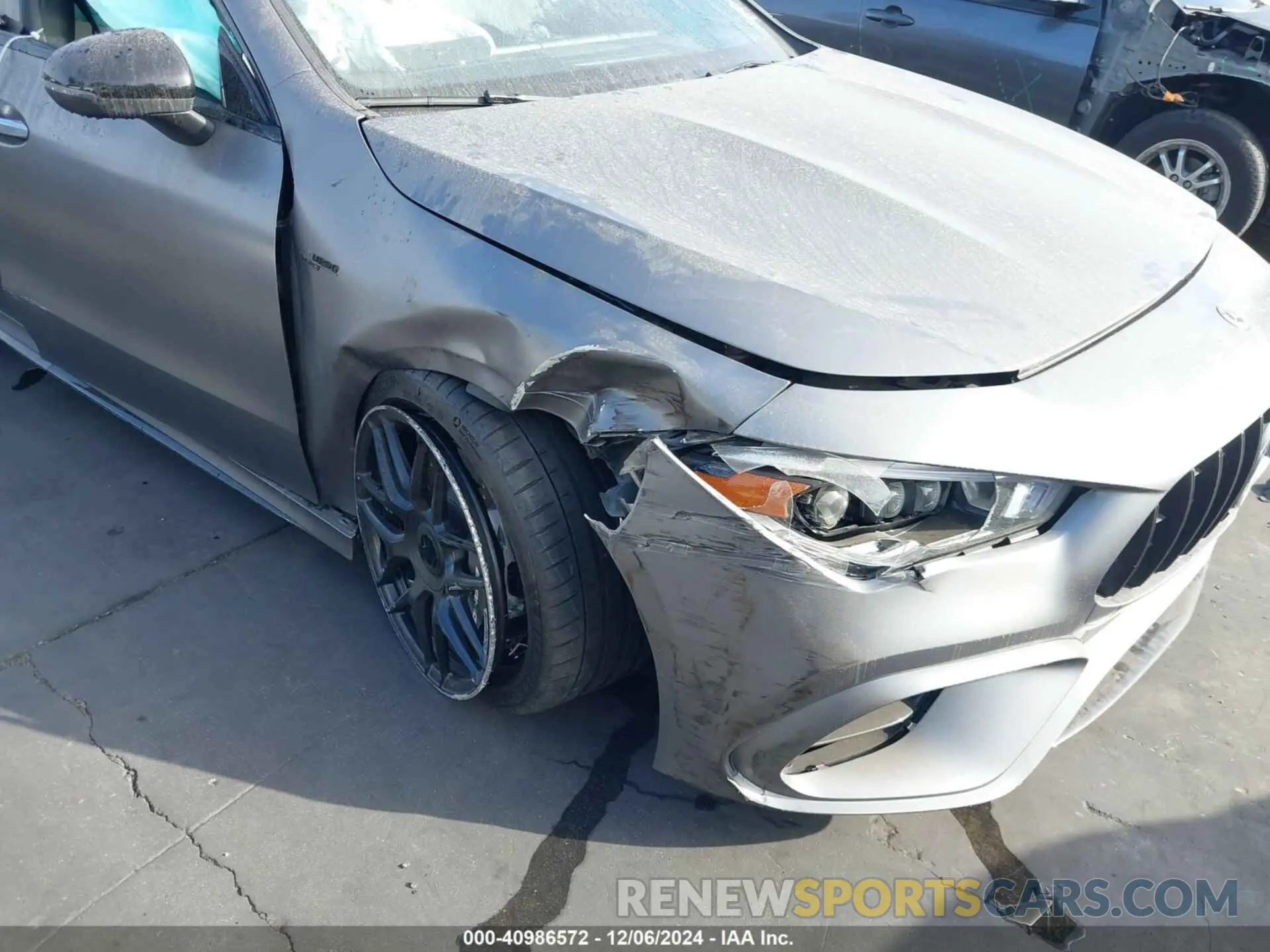 6 fotografías del automóvil dañado W1K5J5DB7NN273206 MERCEDES-BENZ AMG CLA 45 2022