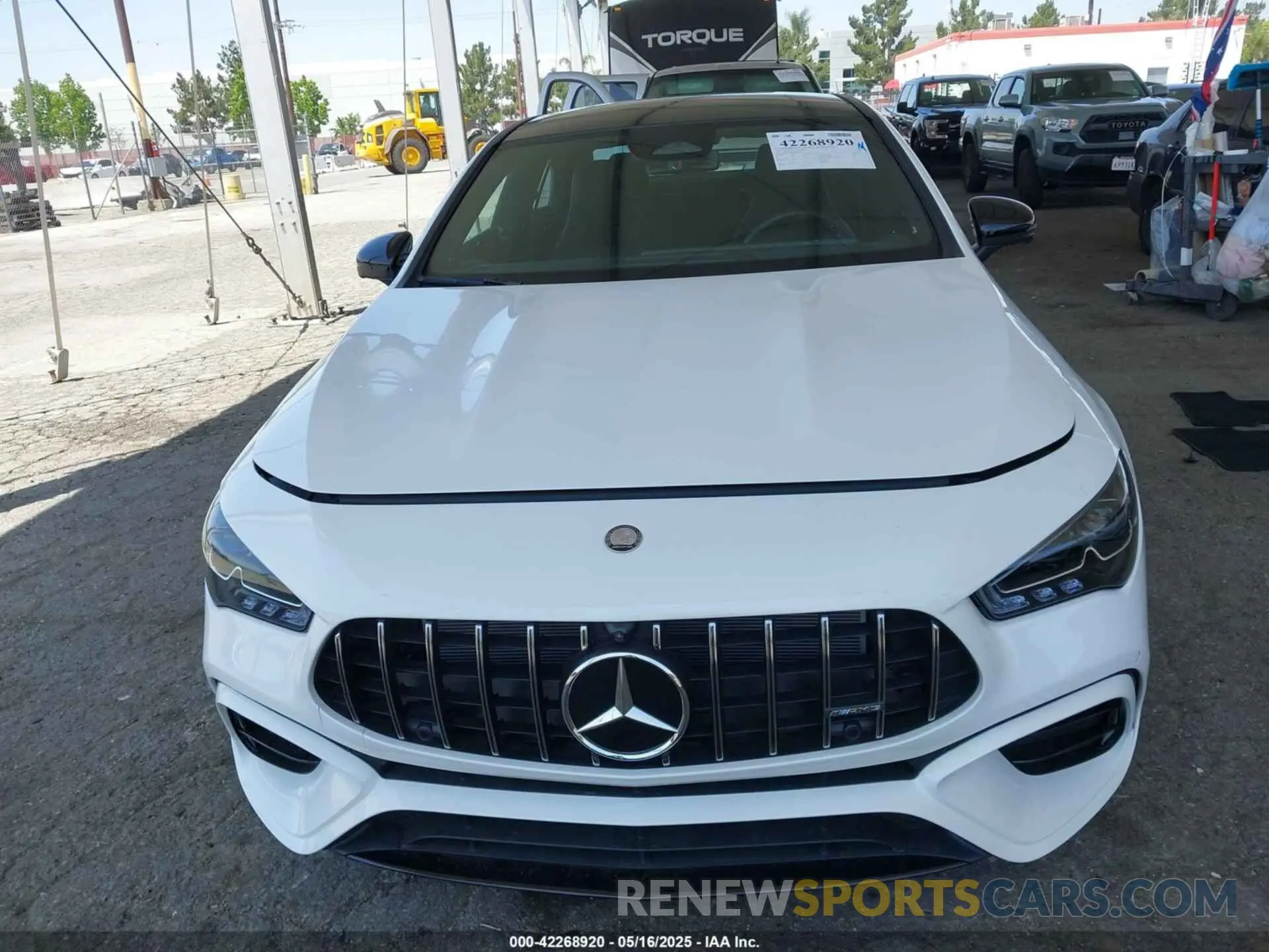 12 fotografías del automóvil dañado W1K5J5EB0SN525467 MERCEDES-BENZ AMG CLA 45 2025