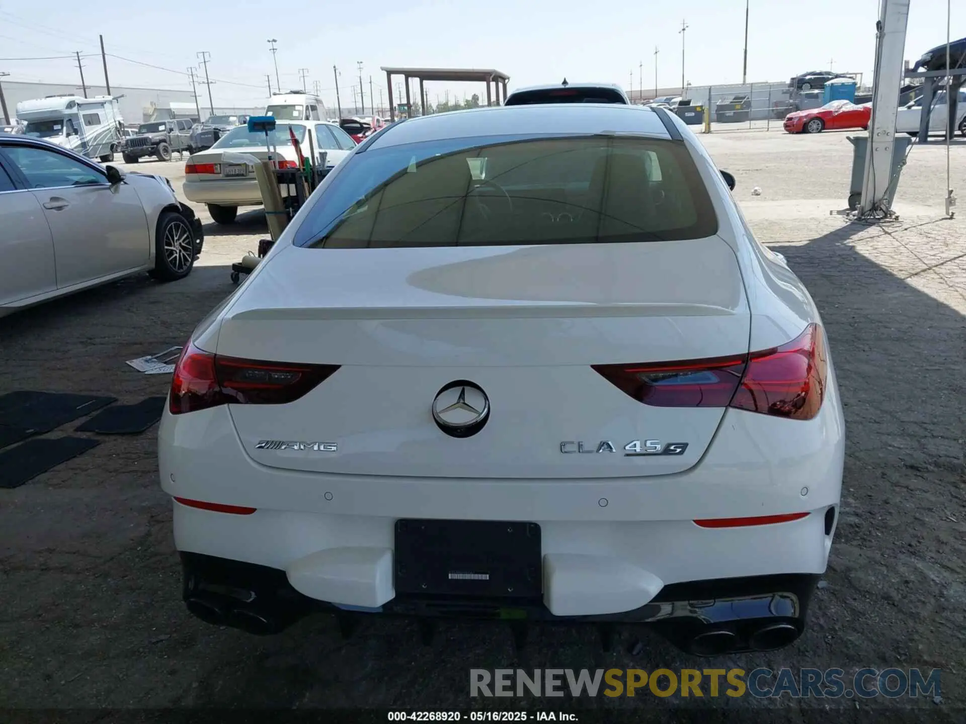 16 fotografías del automóvil dañado W1K5J5EB0SN525467 MERCEDES-BENZ AMG CLA 45 2025