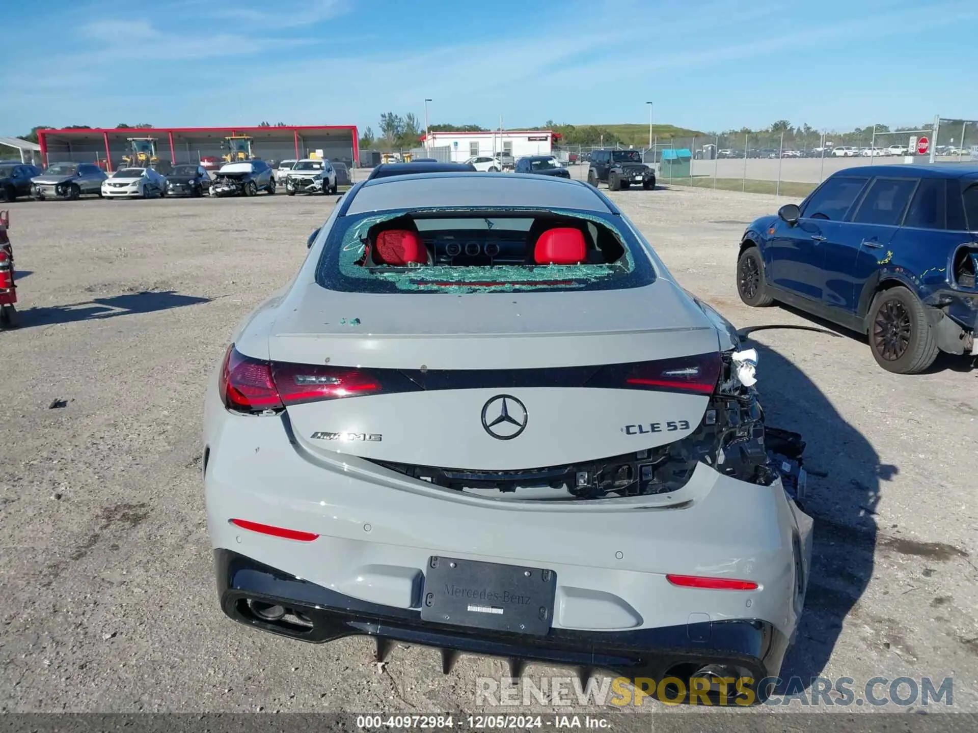 17 fotografías del automóvil dañado W1KMJ6CB2RF039008 MERCEDES-BENZ AMG CLE 53 2024