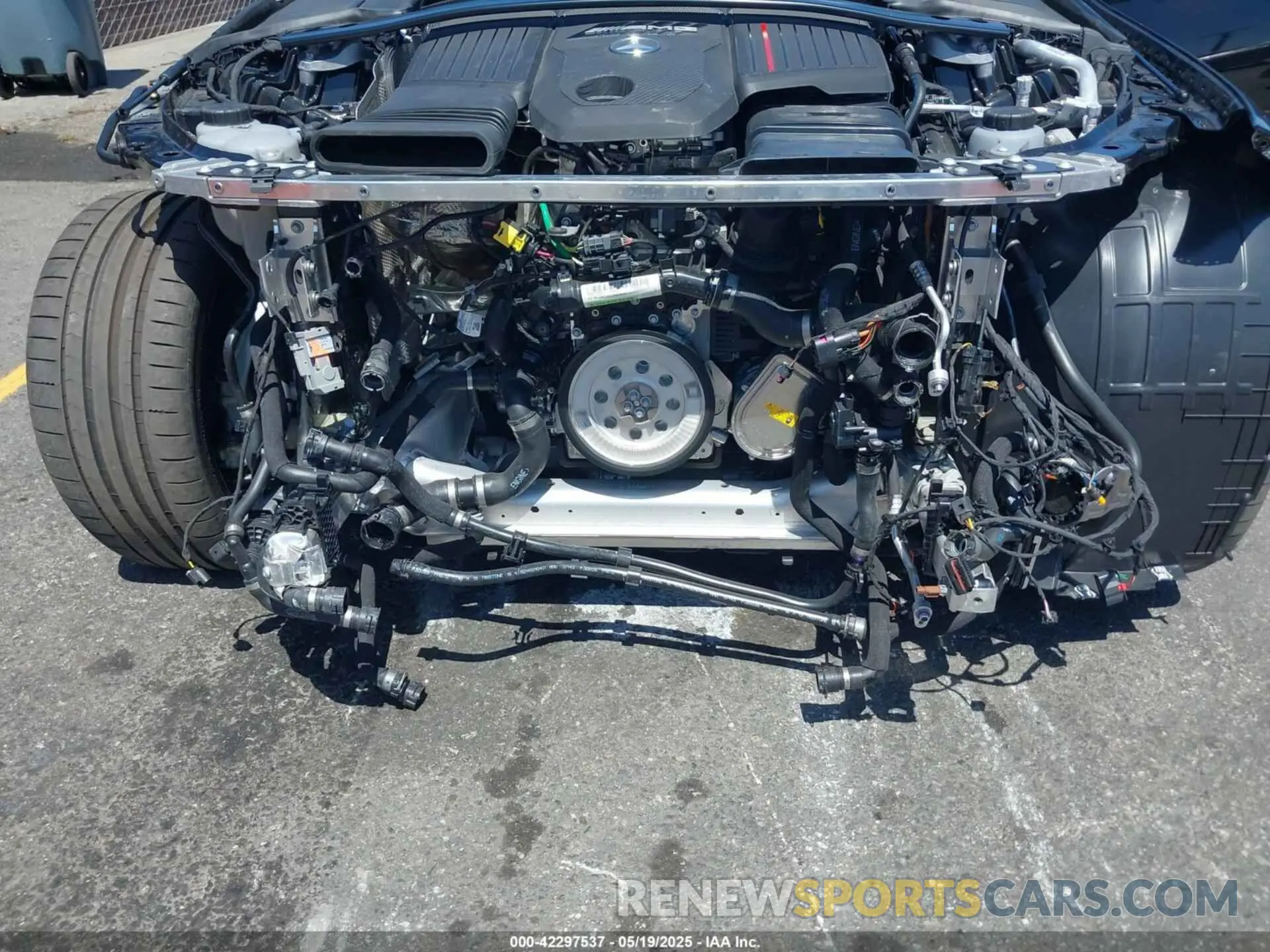 6 fotografías del automóvil dañado W1KMJ6CB4SF053899 MERCEDES-BENZ AMG CLE 53 2025