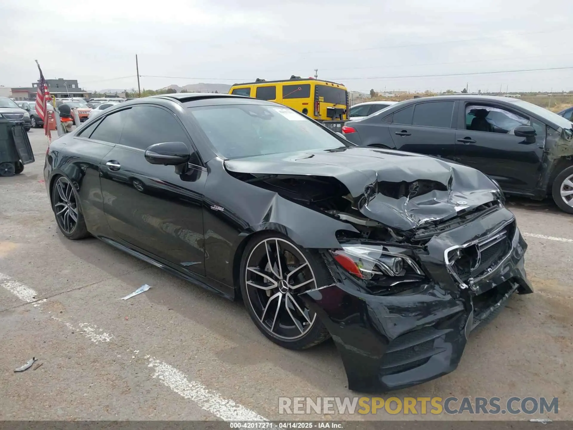 1 fotografías del automóvil dañado WDD1J6BB1KF087738 MERCEDES-BENZ AMG E 53 2019