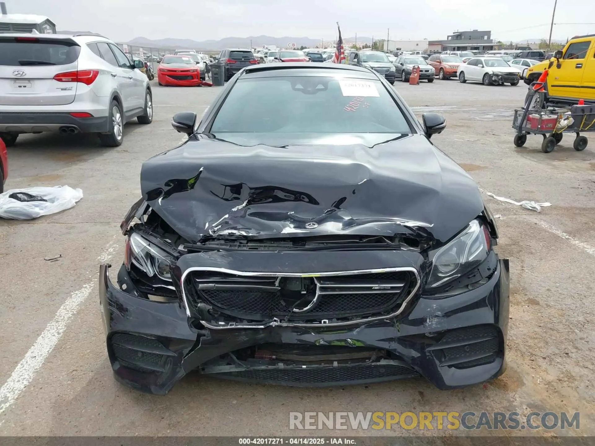 12 fotografías del automóvil dañado WDD1J6BB1KF087738 MERCEDES-BENZ AMG E 53 2019