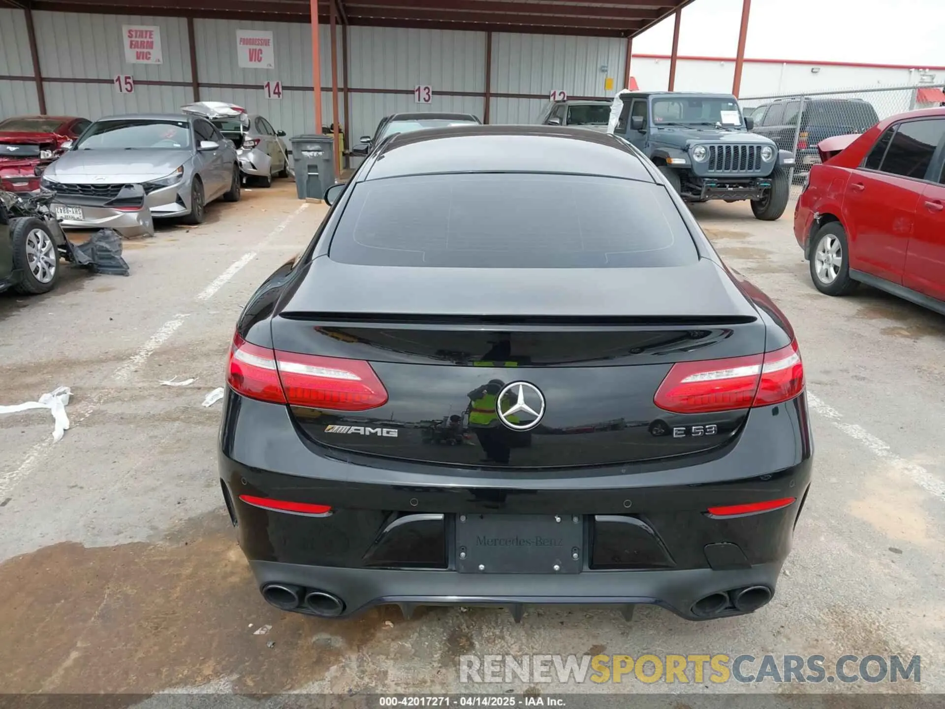 16 fotografías del automóvil dañado WDD1J6BB1KF087738 MERCEDES-BENZ AMG E 53 2019
