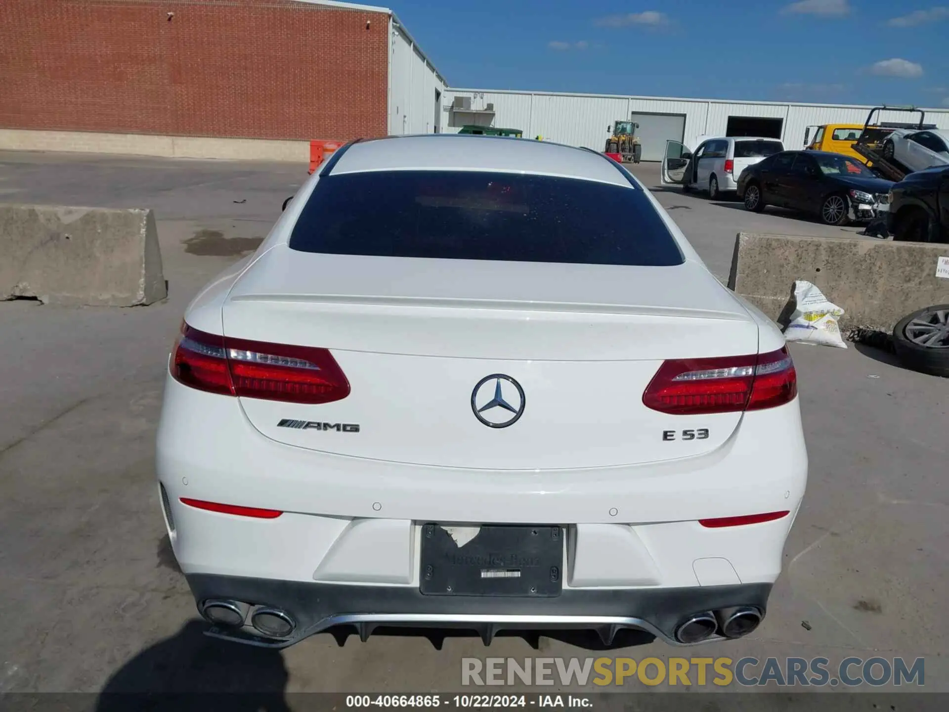 17 fotografías del automóvil dañado WDD1J6BB5KF092652 MERCEDES-BENZ AMG E 53 2019
