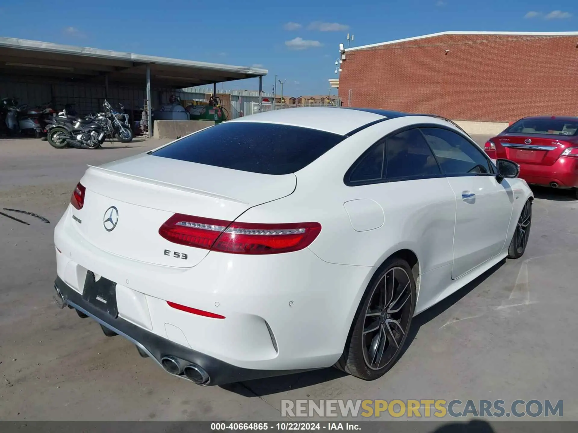 4 fotografías del automóvil dañado WDD1J6BB5KF092652 MERCEDES-BENZ AMG E 53 2019