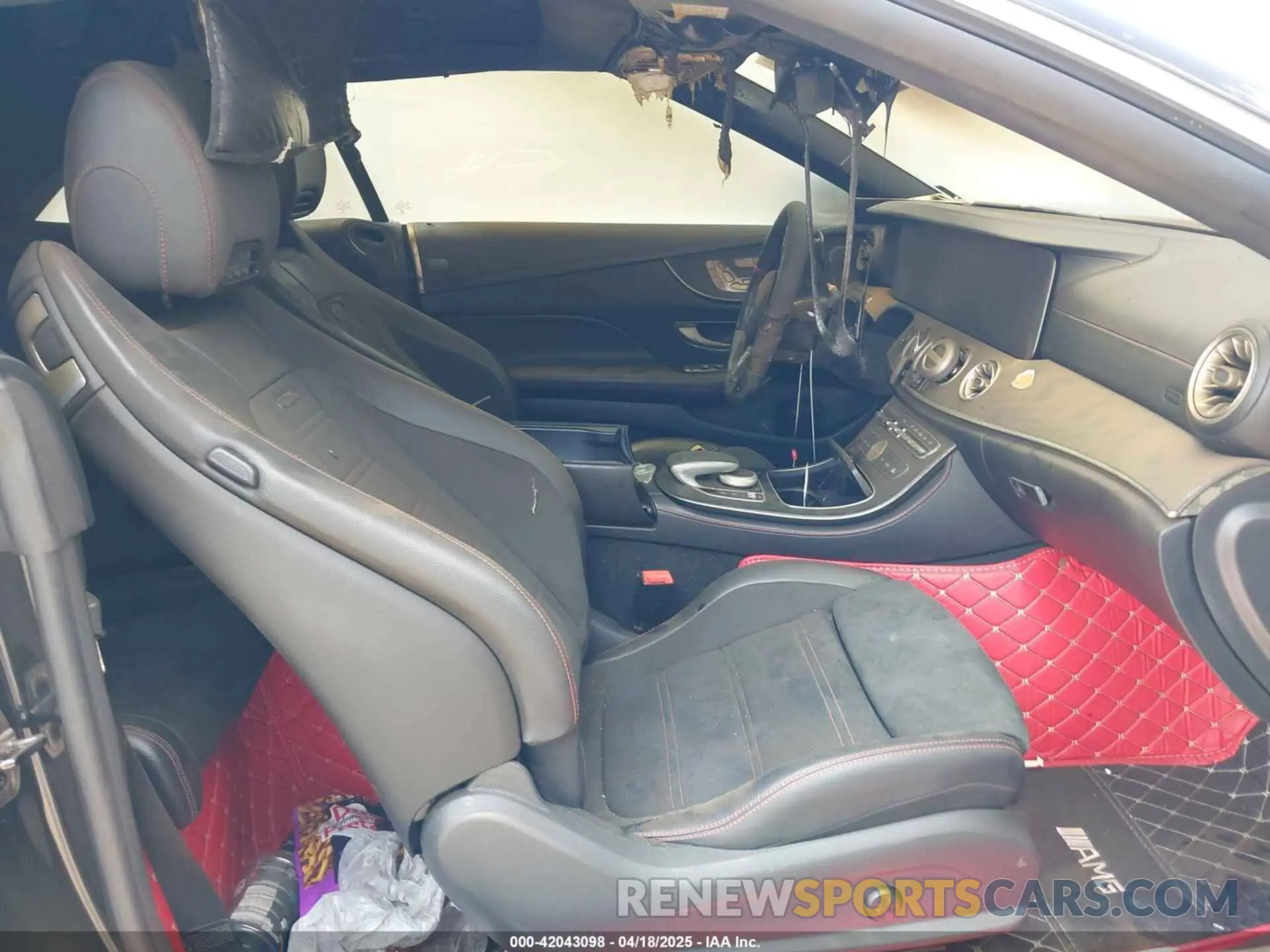 5 fotografías del automóvil dañado WDD1K6BB9KF087399 MERCEDES-BENZ AMG E 53 2019