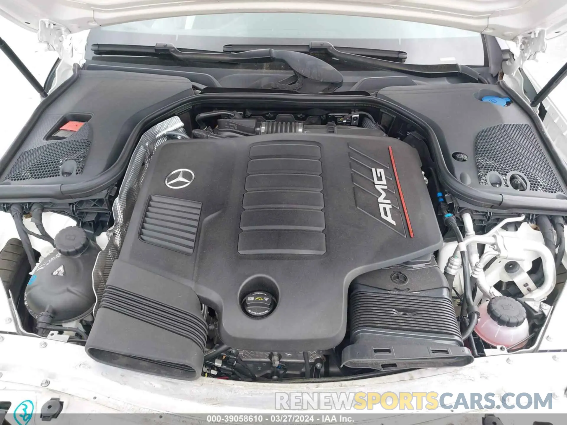 10 fotografías del automóvil dañado WDD1K6BBXKF098525 MERCEDES-BENZ AMG E 53 2019