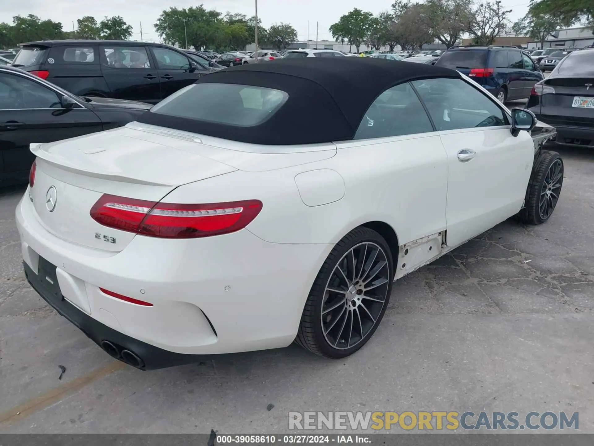 4 fotografías del automóvil dañado WDD1K6BBXKF098525 MERCEDES-BENZ AMG E 53 2019