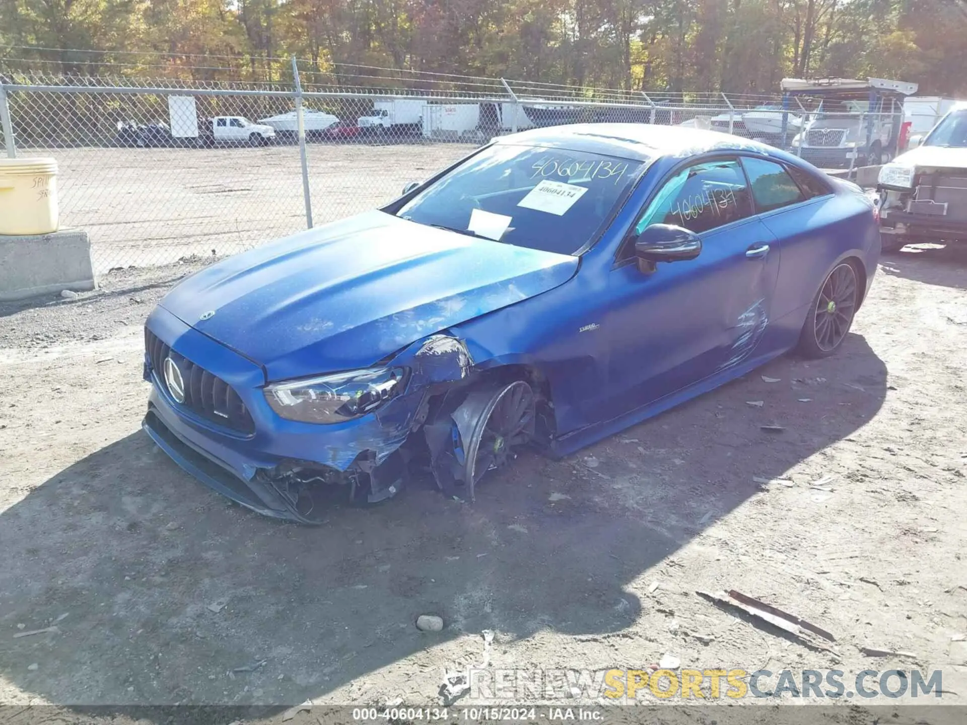 2 fotografías del automóvil dañado W1K1J6BB6NF181313 MERCEDES-BENZ AMG E 53 2022