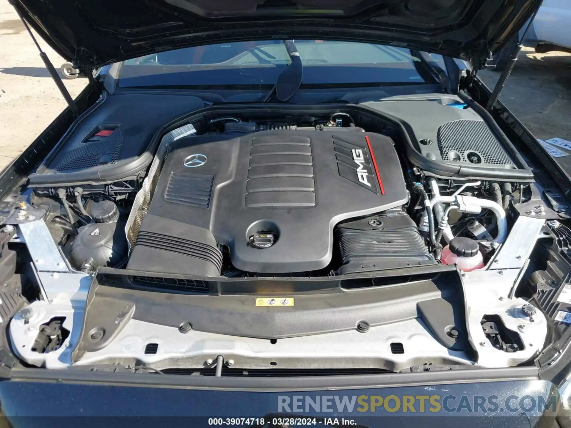 10 fotografías del automóvil dañado W1K1J6BB0PF189488 MERCEDES-BENZ AMG E 53 2023