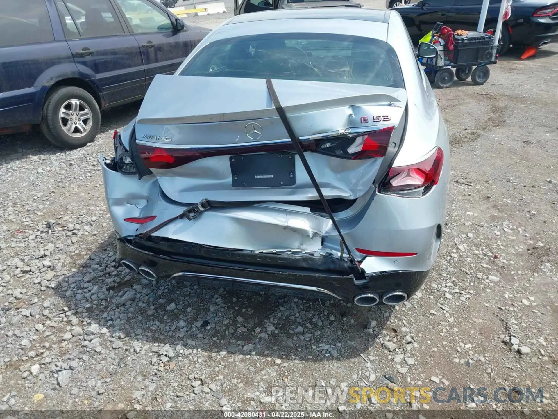 6 fotografías del automóvil dañado W1KLF6DB6SA112511 MERCEDES-BENZ AMG E 53 E 2025