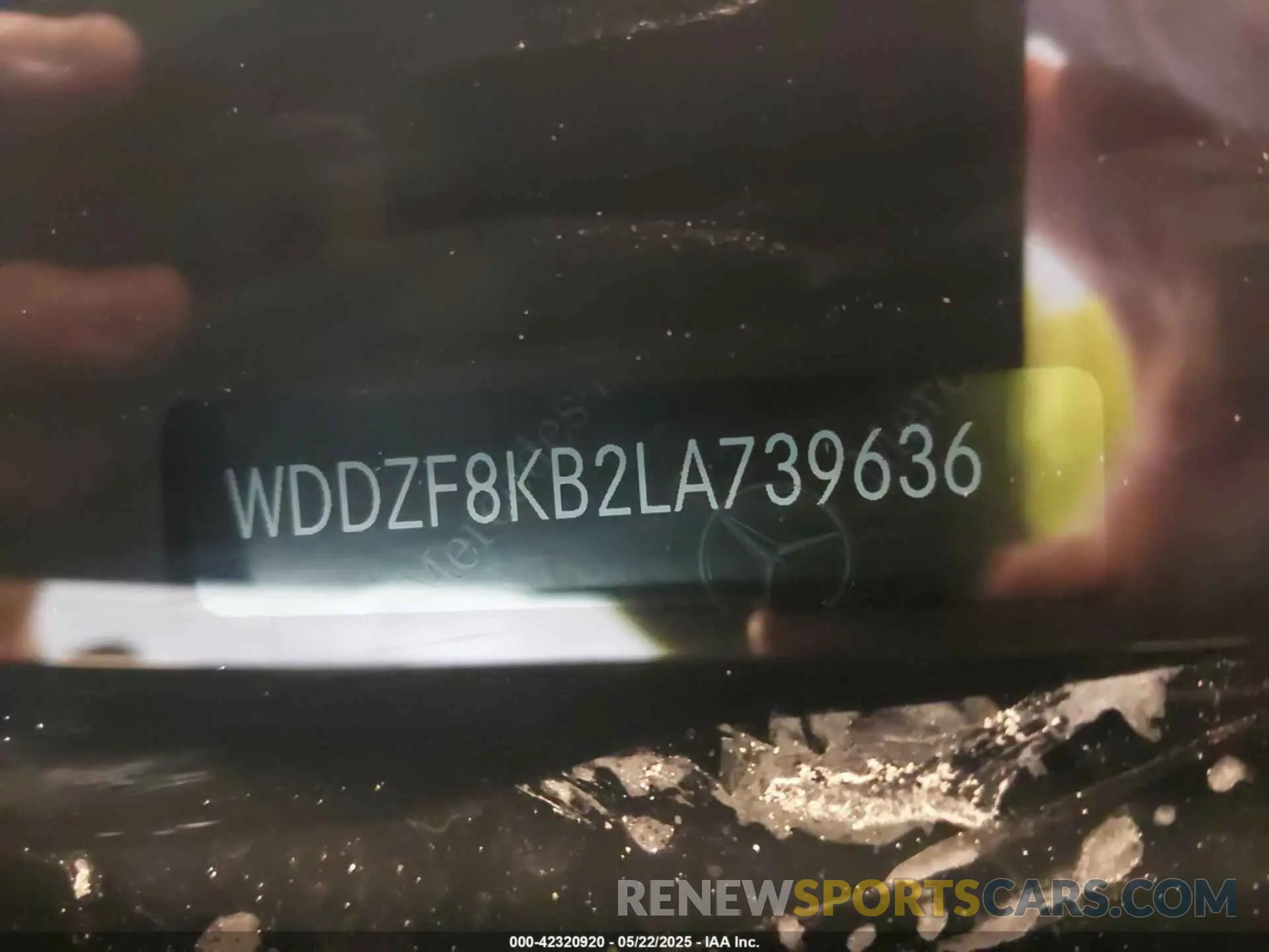 9 fotografías del automóvil dañado WDDZF8KB2LA739636 MERCEDES-BENZ AMG E 63 2020