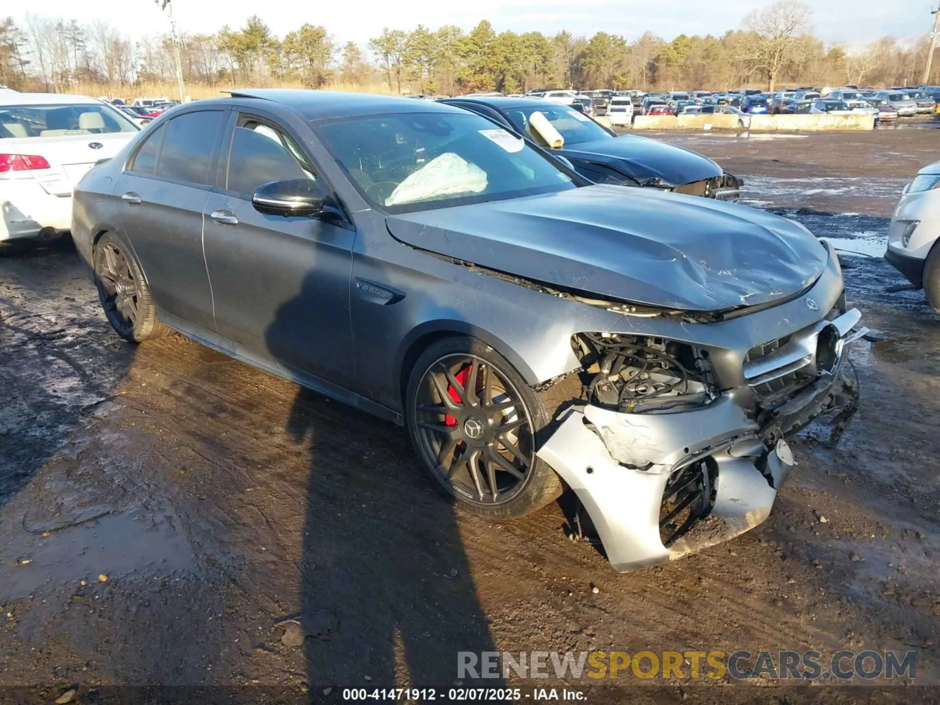 1 fotografías del automóvil dañado WDDZF8KB9LA703250 MERCEDES-BENZ AMG E 63 2020