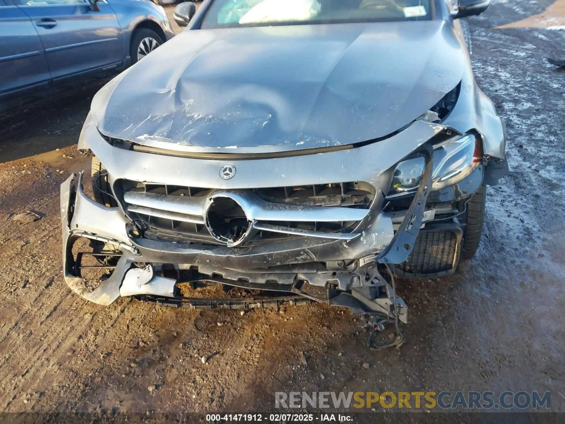 6 fotografías del automóvil dañado WDDZF8KB9LA703250 MERCEDES-BENZ AMG E 63 2020