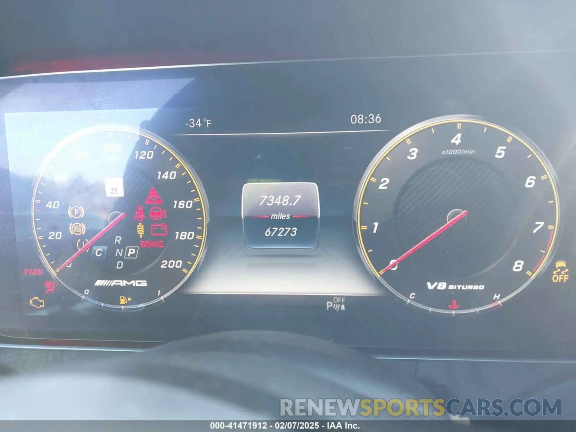 7 fotografías del automóvil dañado WDDZF8KB9LA703250 MERCEDES-BENZ AMG E 63 2020