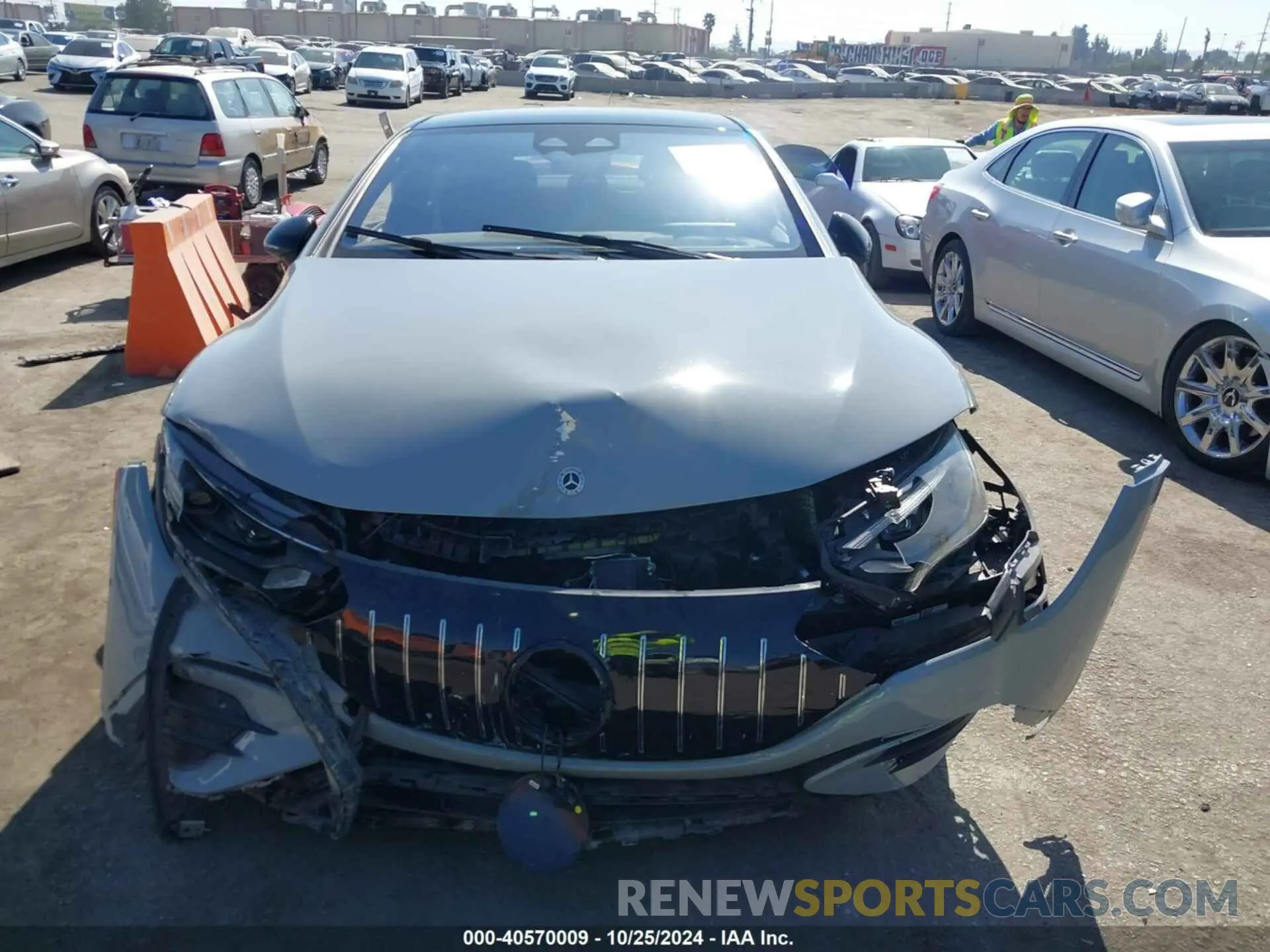 12 fotografías del automóvil dañado W1KEG5DB6PF023273 MERCEDES-BENZ AMG EQE 2023