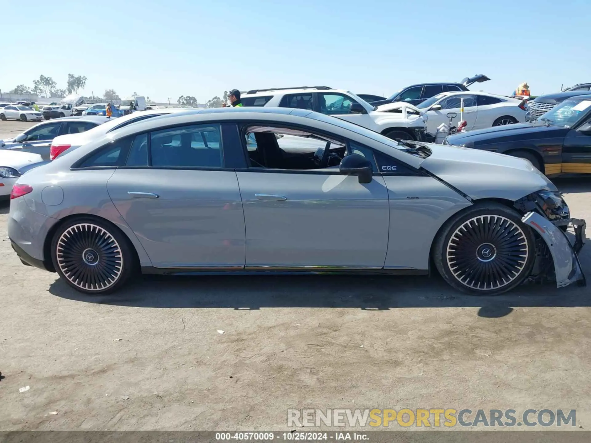 13 fotografías del automóvil dañado W1KEG5DB6PF023273 MERCEDES-BENZ AMG EQE 2023