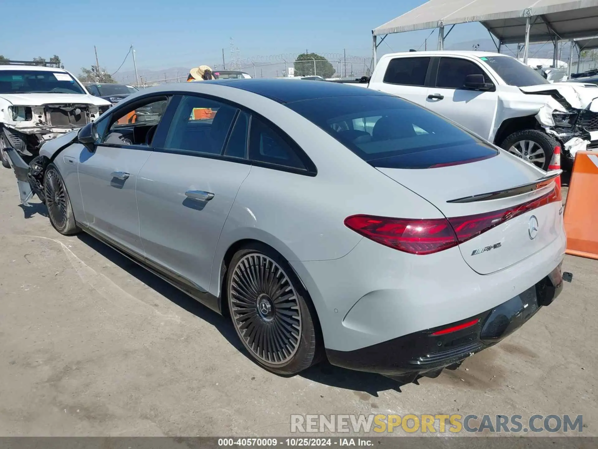 3 fotografías del automóvil dañado W1KEG5DB6PF023273 MERCEDES-BENZ AMG EQE 2023