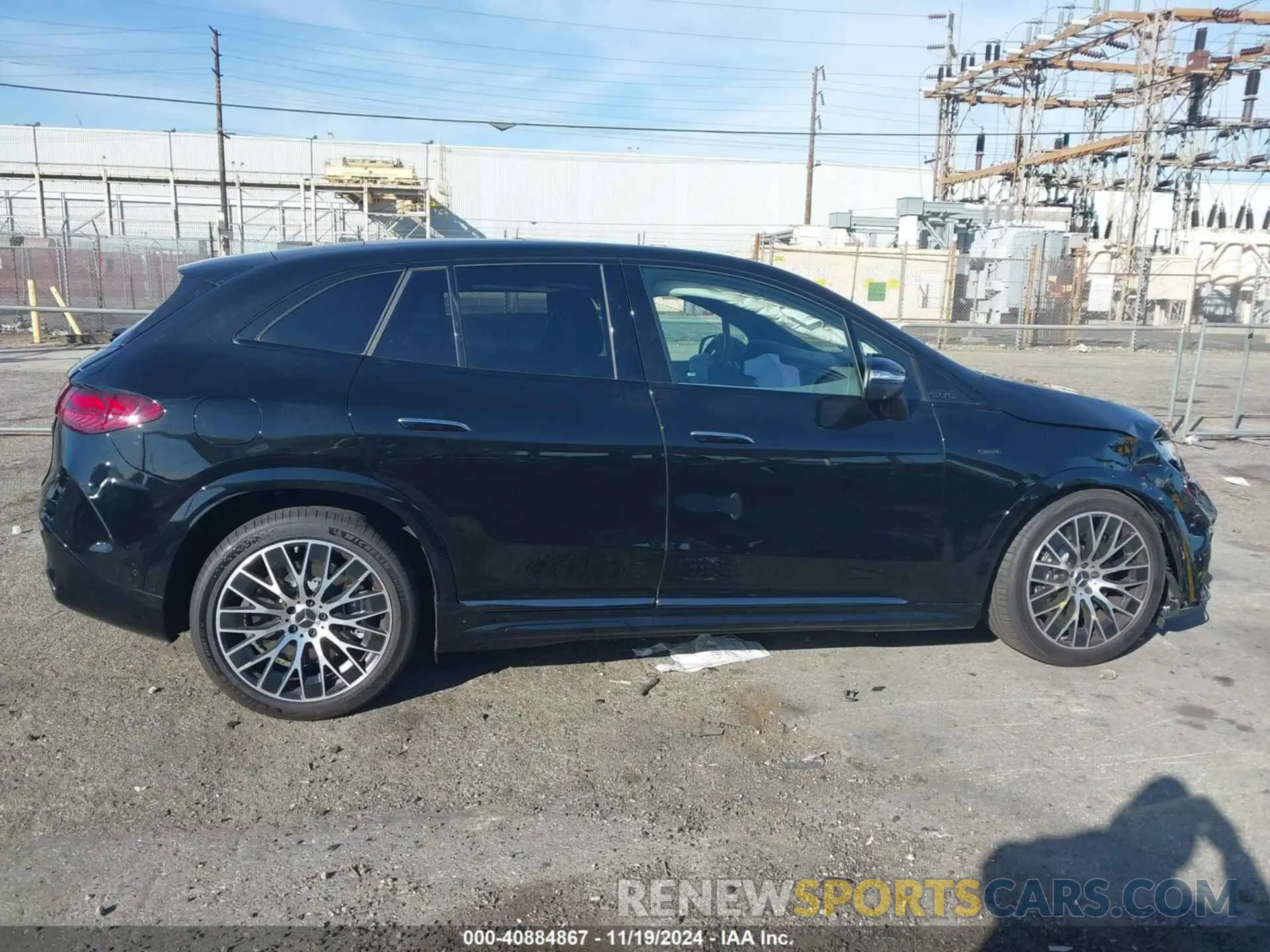 13 fotografías del automóvil dañado 4JGGM5DB7RA034998 MERCEDES-BENZ AMG EQE SUV 2024