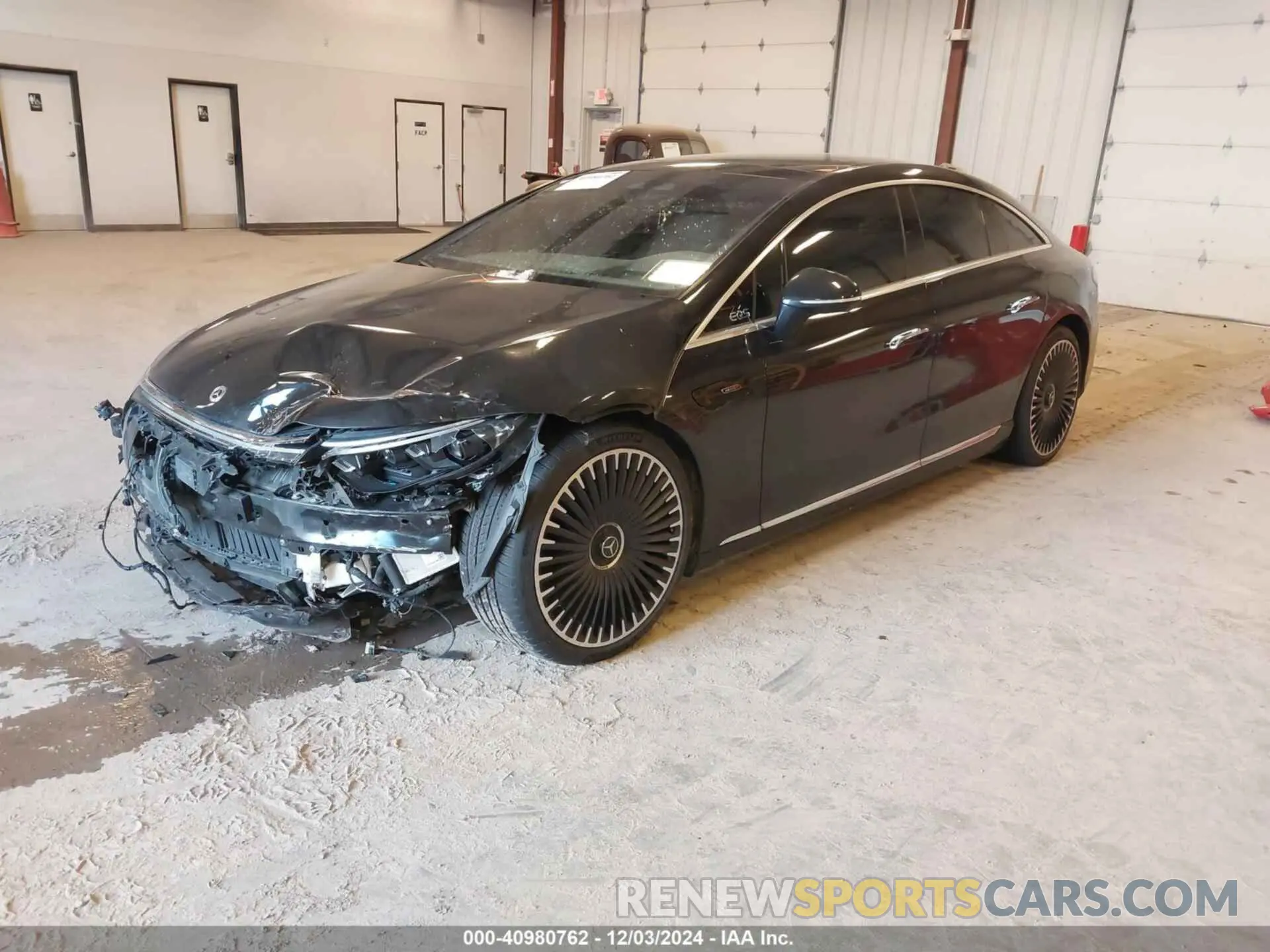 2 fotografías del automóvil dañado W1KCG5FB3NA010141 MERCEDES-BENZ AMG EQS 2022