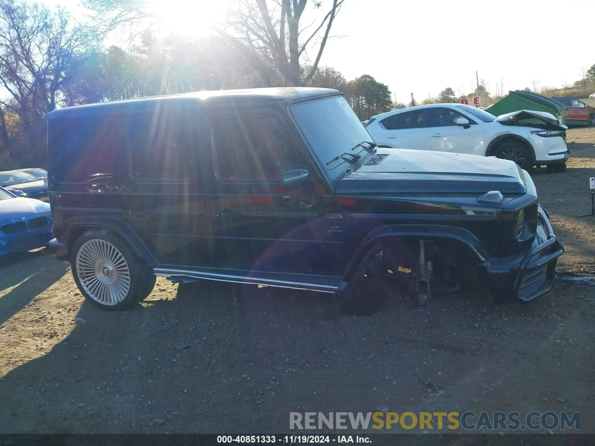 13 fotografías del automóvil dañado WDCYC7HJ0KX323498 MERCEDES-BENZ AMG G 63 2019
