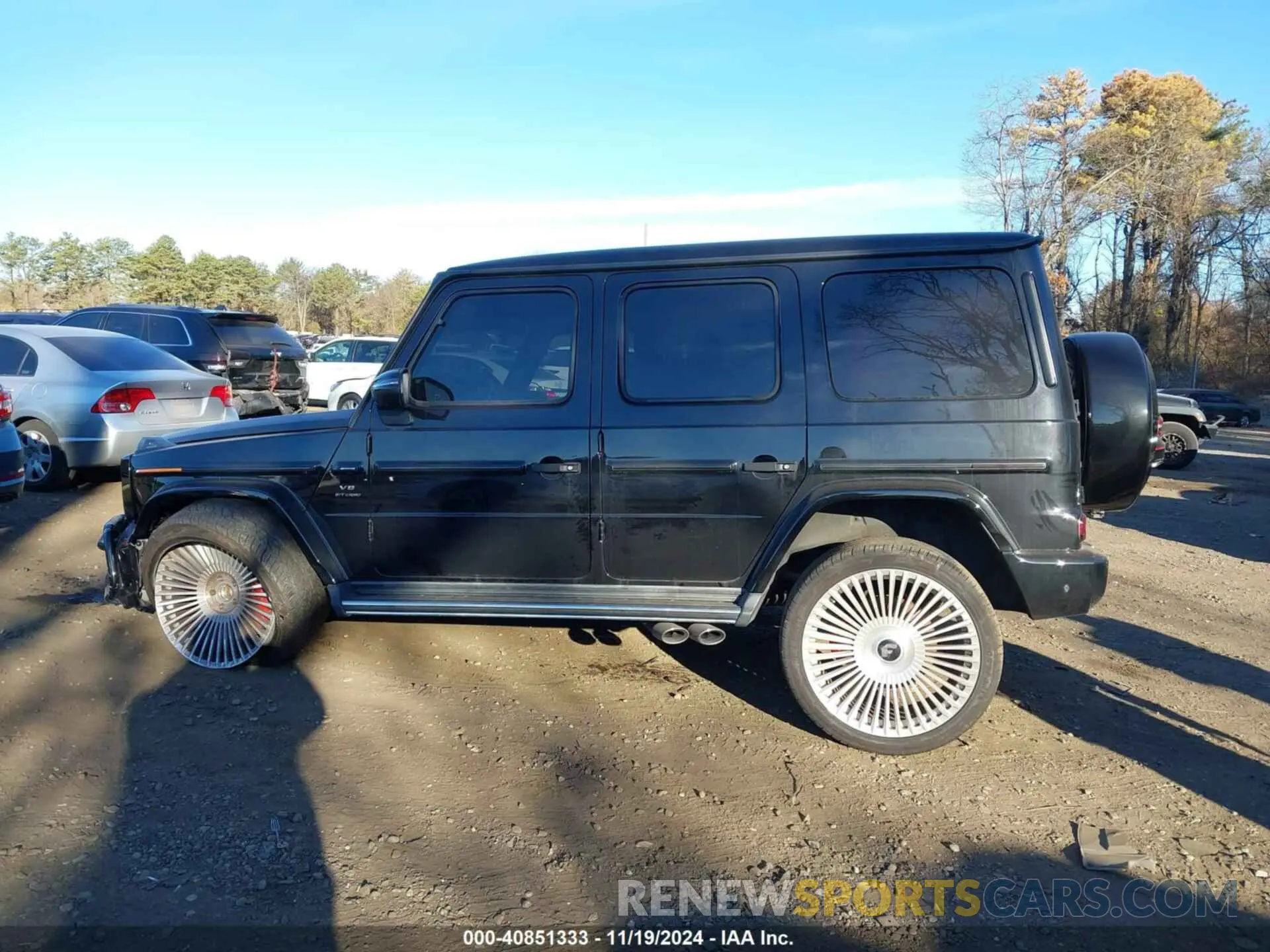 14 fotografías del automóvil dañado WDCYC7HJ0KX323498 MERCEDES-BENZ AMG G 63 2019