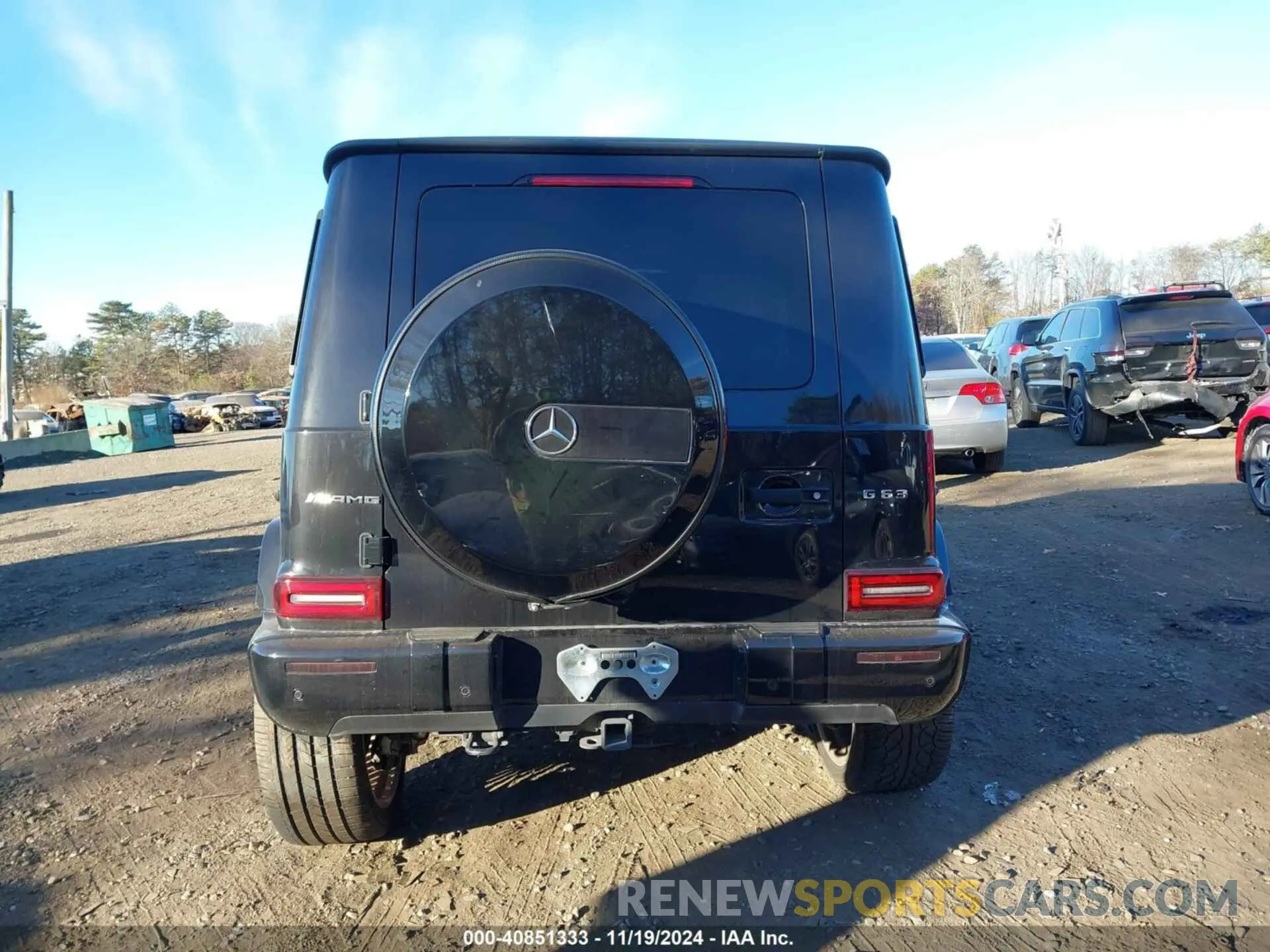 16 fotografías del automóvil dañado WDCYC7HJ0KX323498 MERCEDES-BENZ AMG G 63 2019