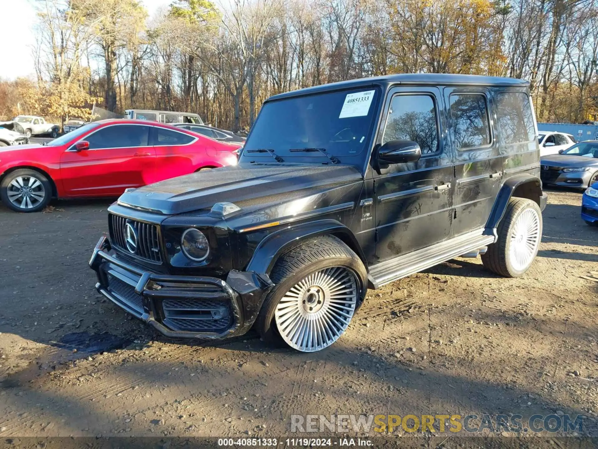2 fotografías del automóvil dañado WDCYC7HJ0KX323498 MERCEDES-BENZ AMG G 63 2019