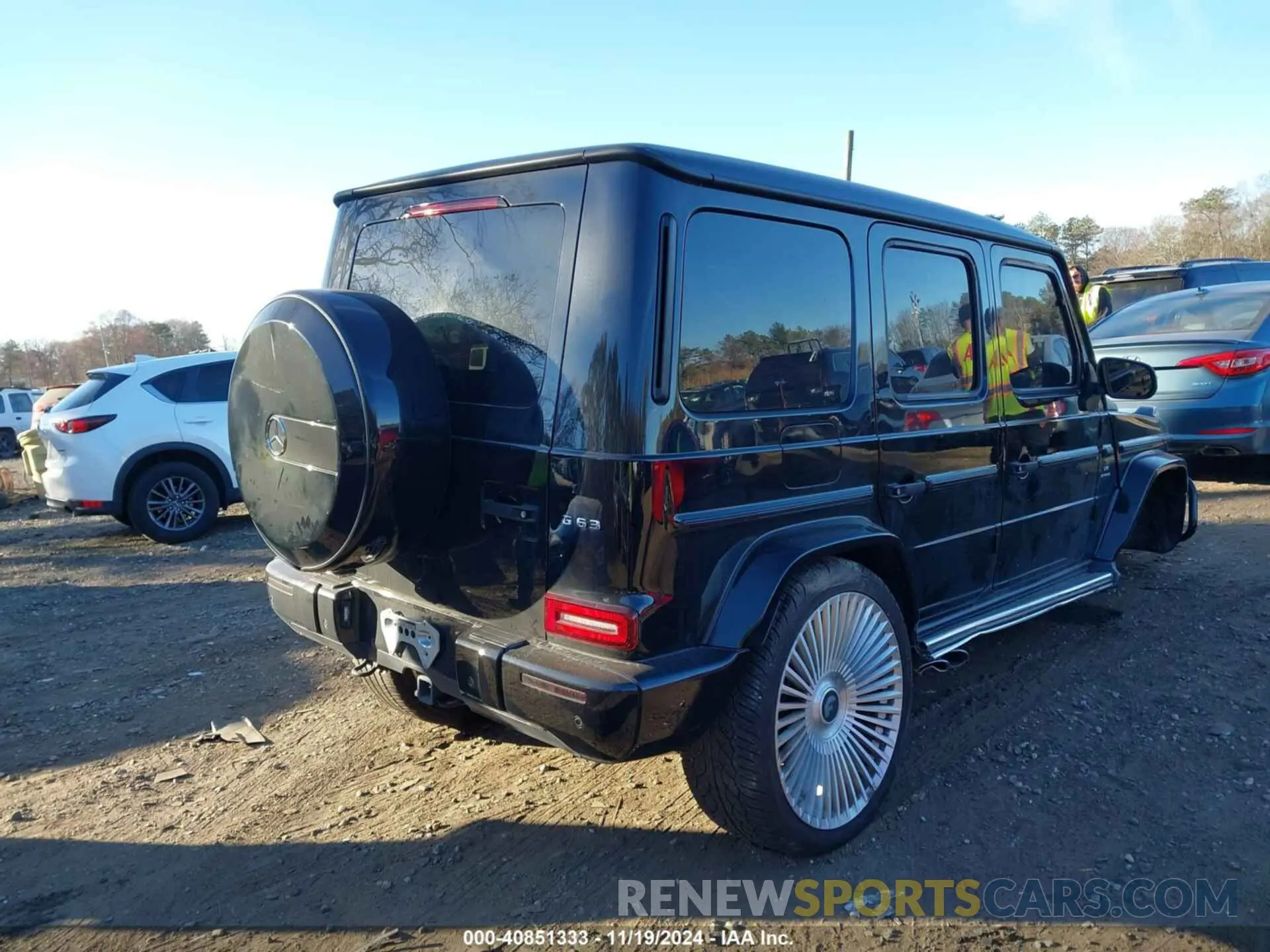 4 fotografías del automóvil dañado WDCYC7HJ0KX323498 MERCEDES-BENZ AMG G 63 2019