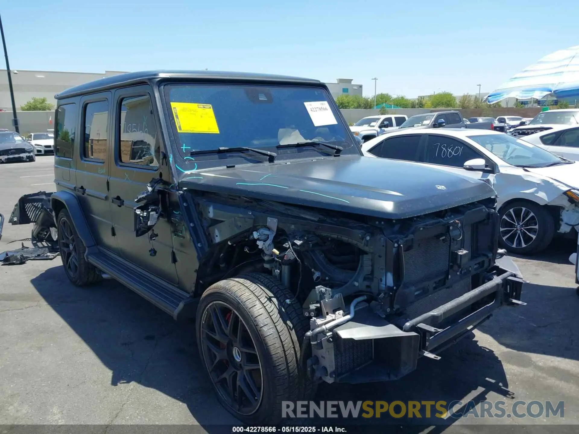 14 fotografías del automóvil dañado WDCYC7HJ1KX318942 MERCEDES-BENZ AMG G 63 2019