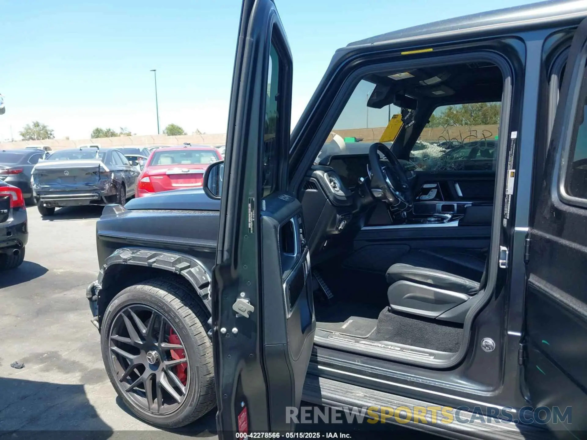 5 fotografías del automóvil dañado WDCYC7HJ1KX318942 MERCEDES-BENZ AMG G 63 2019