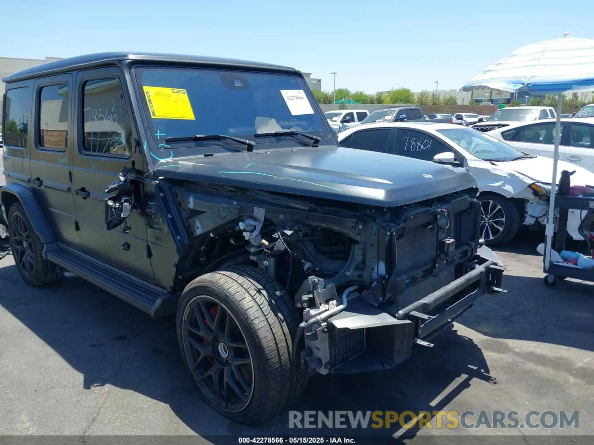 6 fotografías del automóvil dañado WDCYC7HJ1KX318942 MERCEDES-BENZ AMG G 63 2019