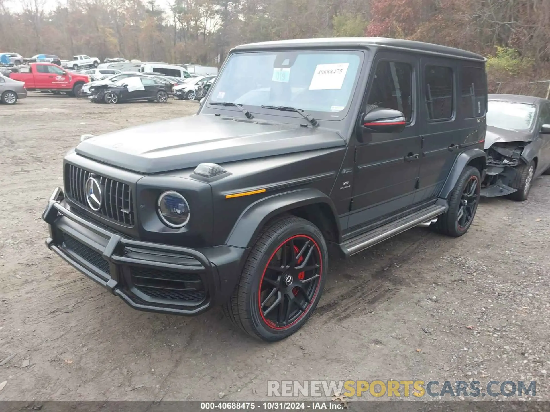 2 fotografías del automóvil dañado WDCYC7HJ3KX309658 MERCEDES-BENZ AMG G 63 2019