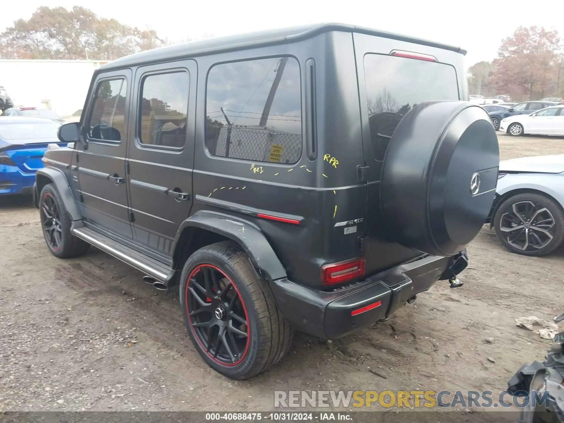 3 fotografías del automóvil dañado WDCYC7HJ3KX309658 MERCEDES-BENZ AMG G 63 2019