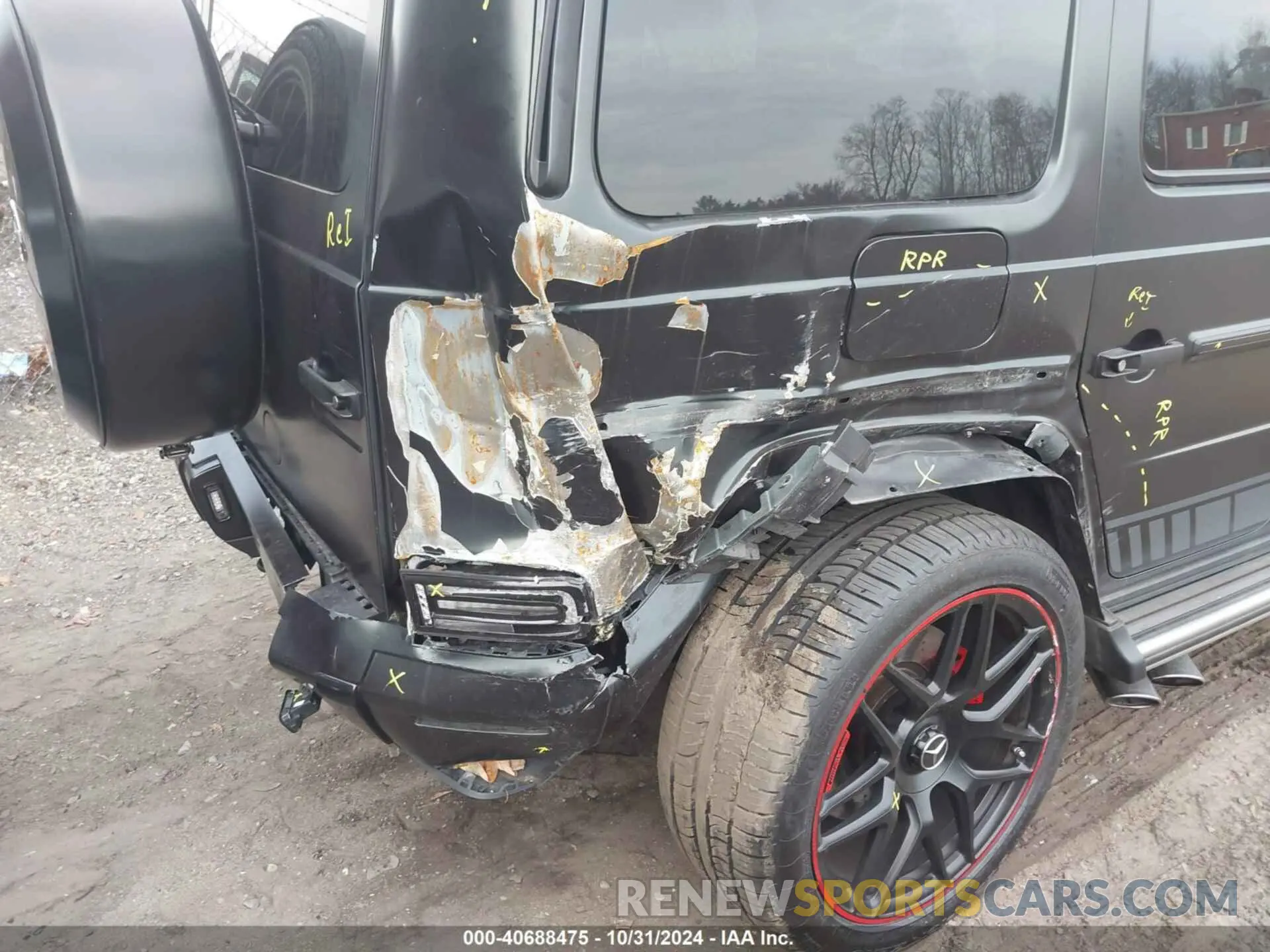 6 fotografías del automóvil dañado WDCYC7HJ3KX309658 MERCEDES-BENZ AMG G 63 2019