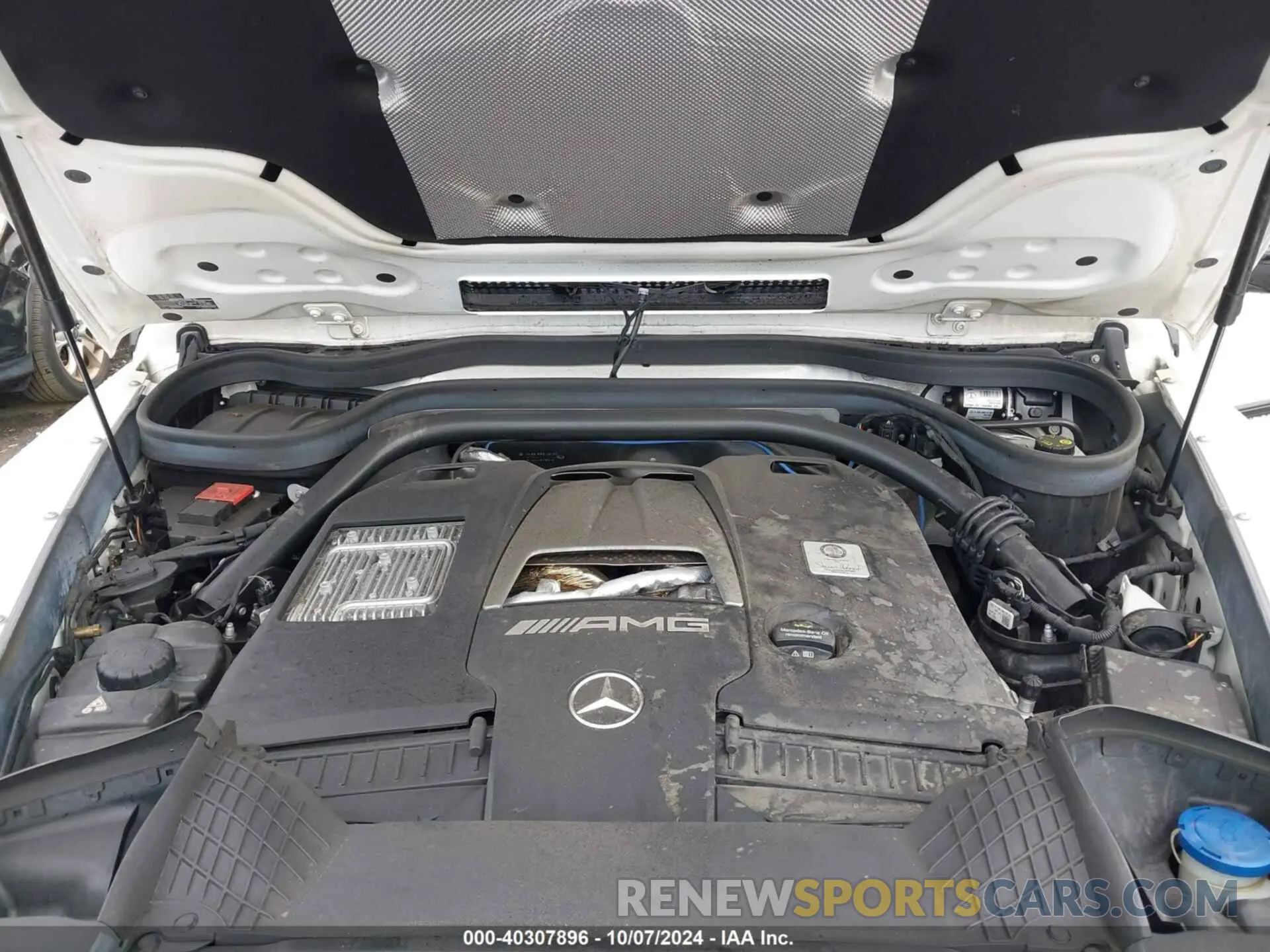 10 fotografías del automóvil dañado W1NYC7HJ1MX365678 MERCEDES-BENZ AMG G 63 2021