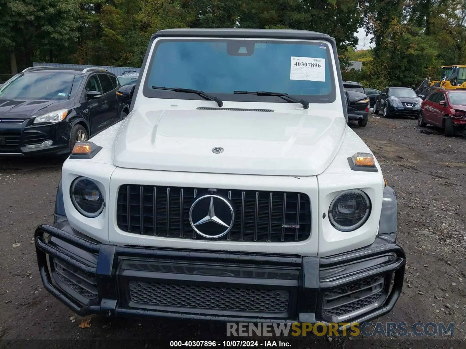 12 fotografías del automóvil dañado W1NYC7HJ1MX365678 MERCEDES-BENZ AMG G 63 2021