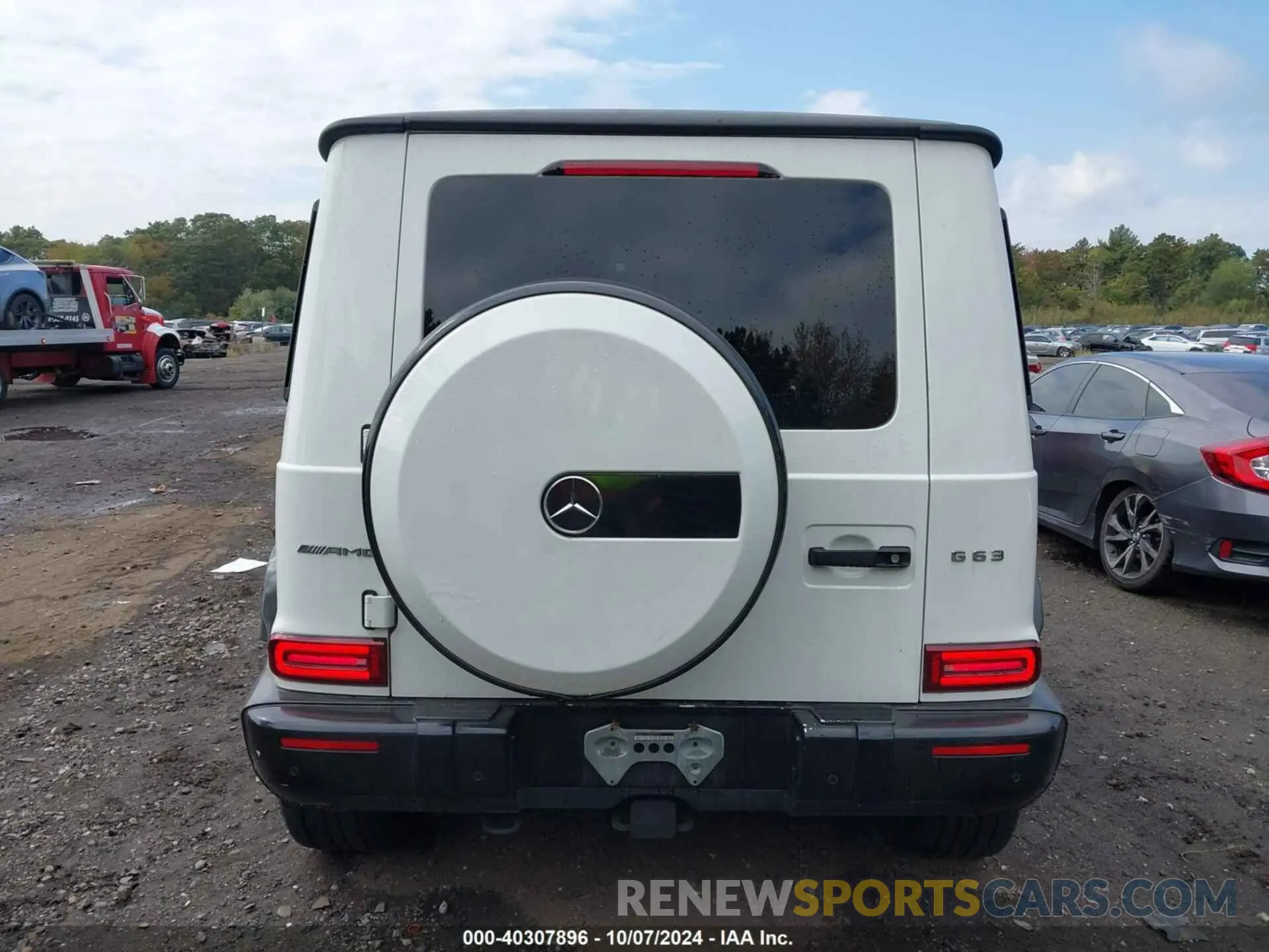 16 fotografías del automóvil dañado W1NYC7HJ1MX365678 MERCEDES-BENZ AMG G 63 2021