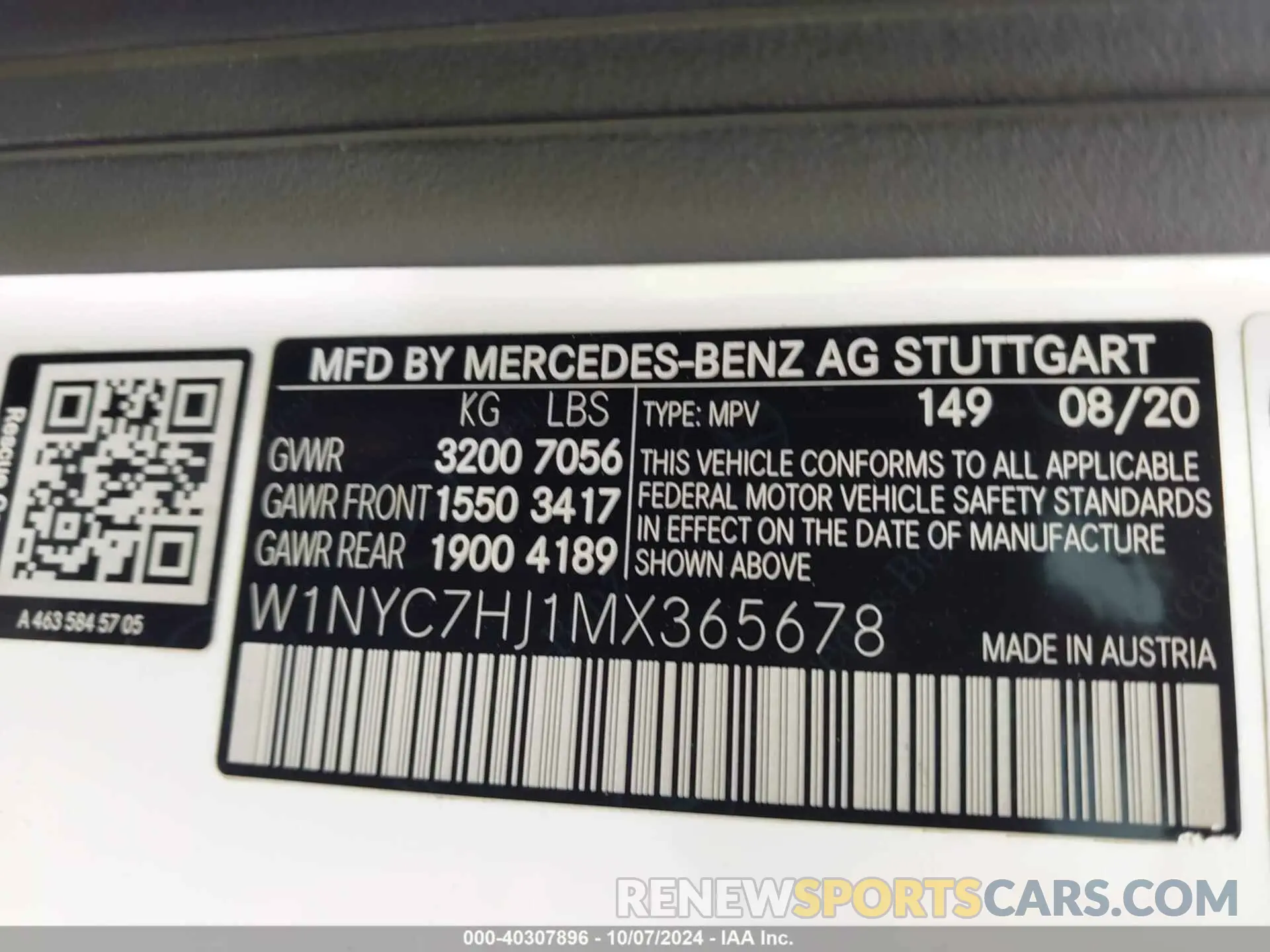 9 fotografías del automóvil dañado W1NYC7HJ1MX365678 MERCEDES-BENZ AMG G 63 2021