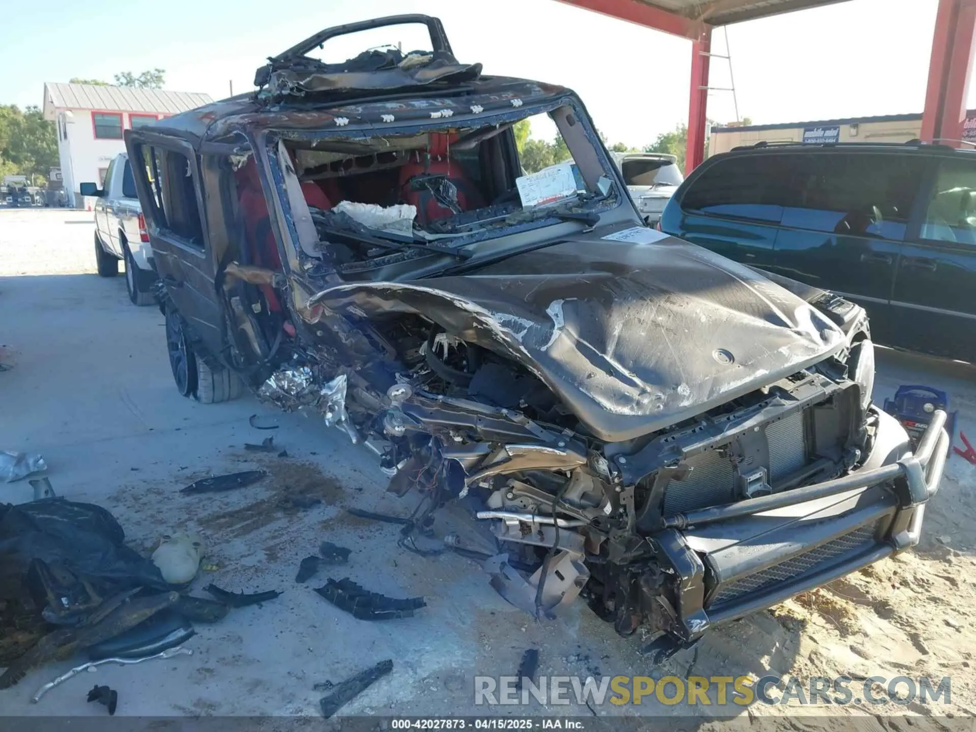 1 fotografías del automóvil dañado W1NYC7HJ4MX392812 MERCEDES-BENZ AMG G 63 2021