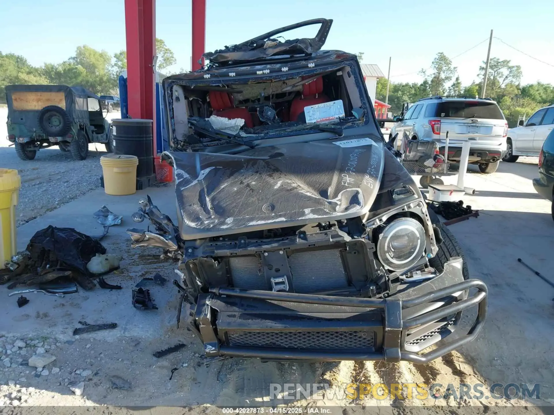 13 fotografías del automóvil dañado W1NYC7HJ4MX392812 MERCEDES-BENZ AMG G 63 2021