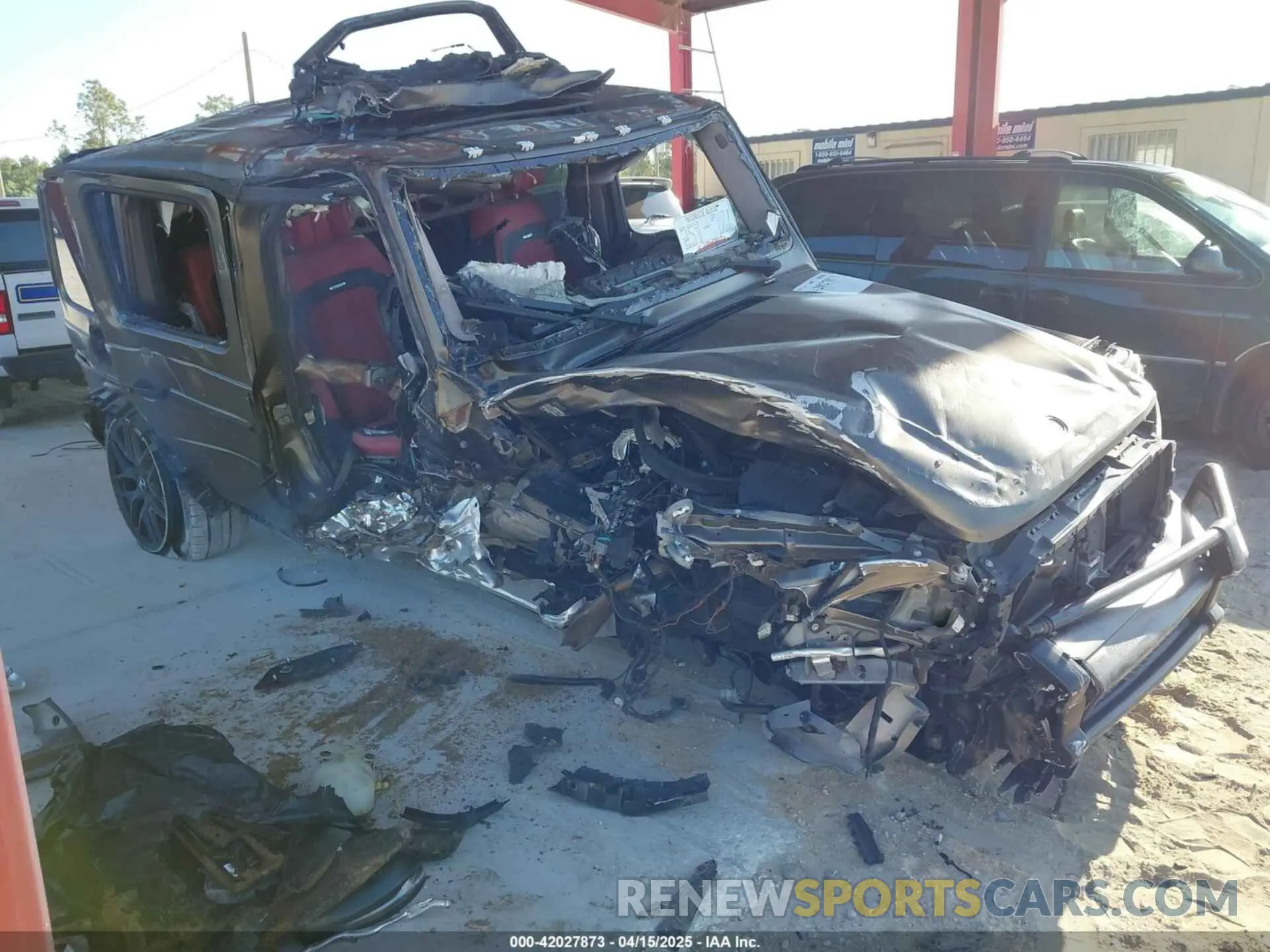 14 fotografías del automóvil dañado W1NYC7HJ4MX392812 MERCEDES-BENZ AMG G 63 2021