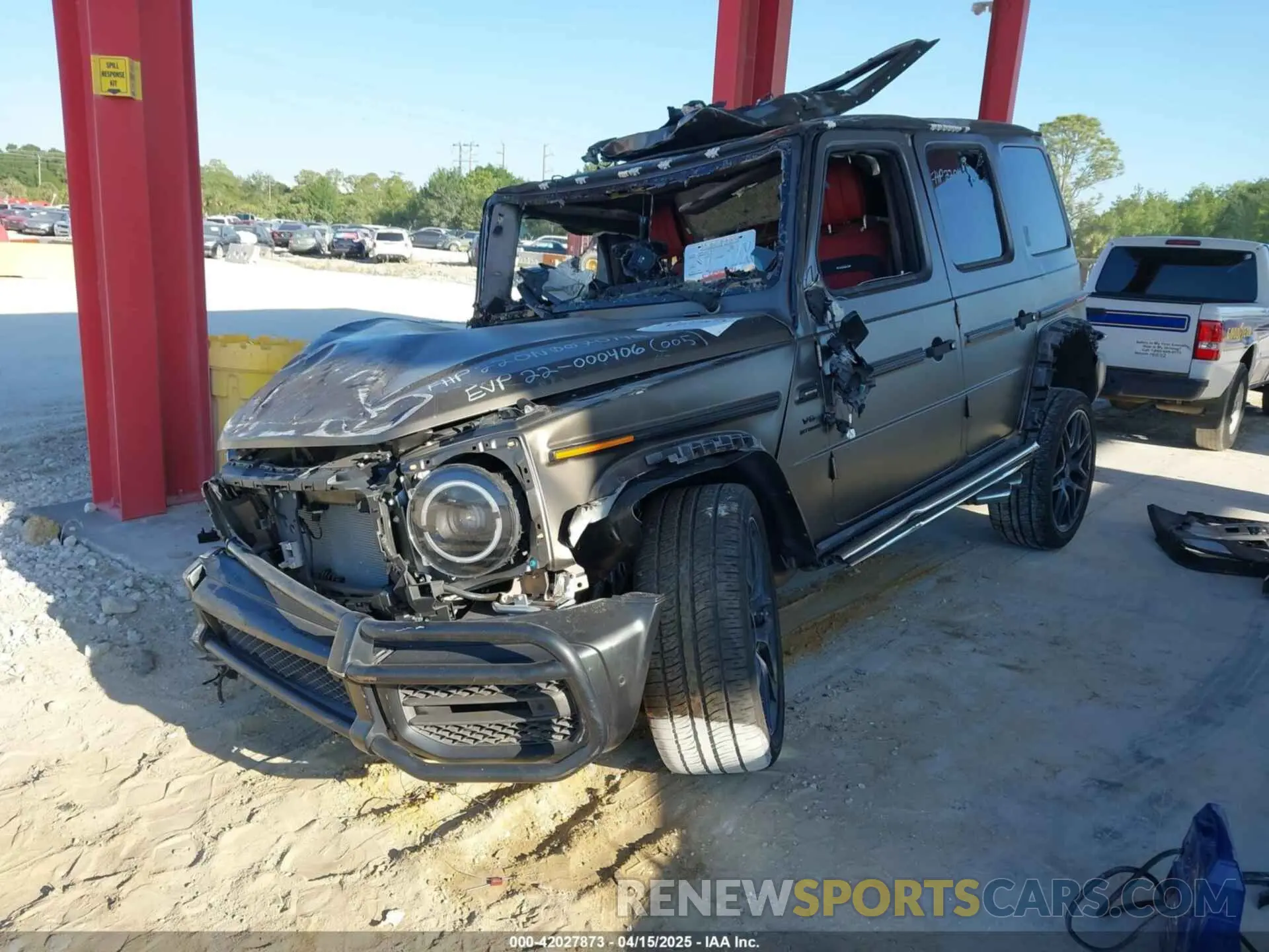 2 fotografías del automóvil dañado W1NYC7HJ4MX392812 MERCEDES-BENZ AMG G 63 2021
