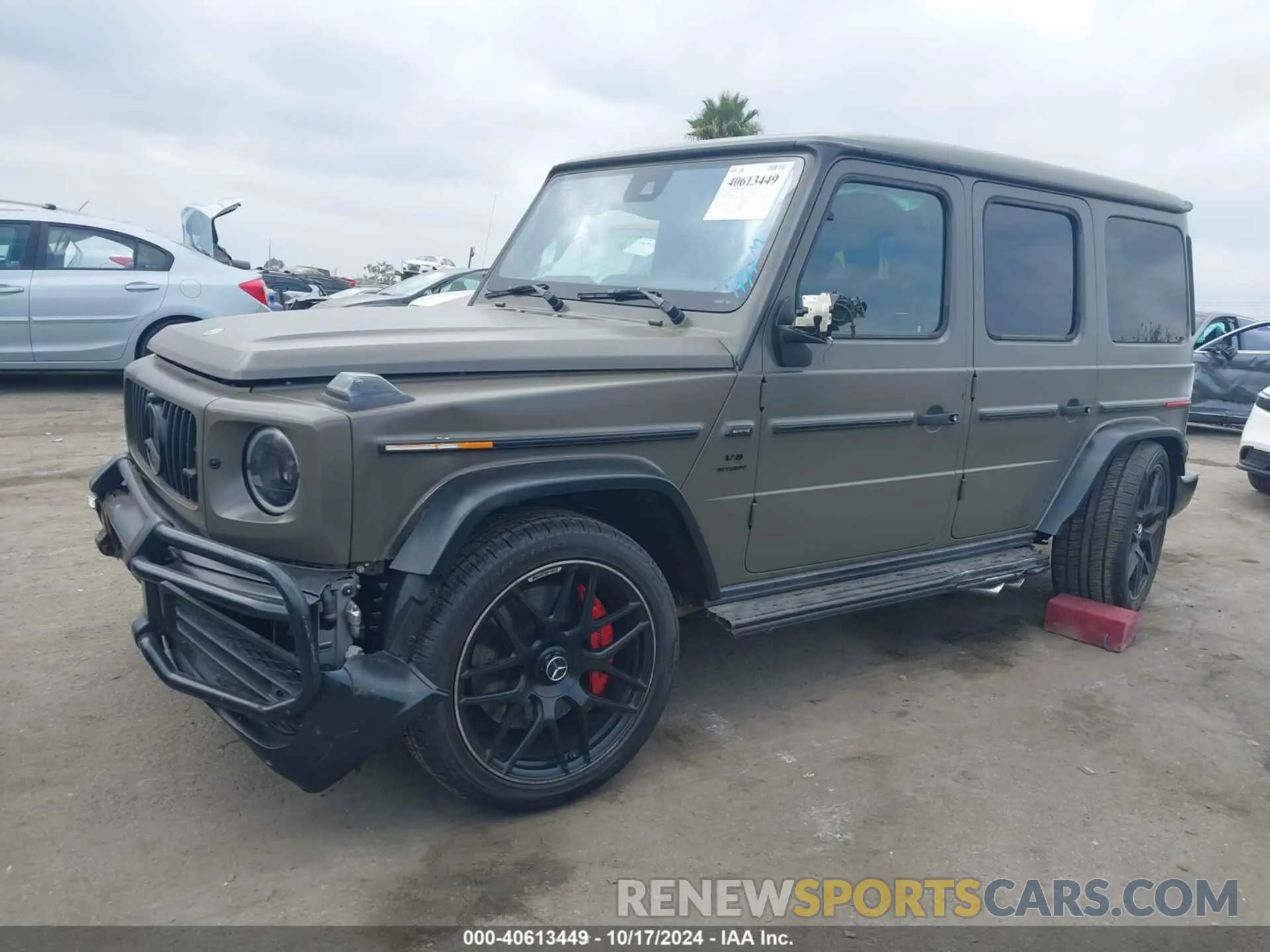 2 fotografías del automóvil dañado W1NYC7HJ7MX370822 MERCEDES-BENZ AMG G 63 2021