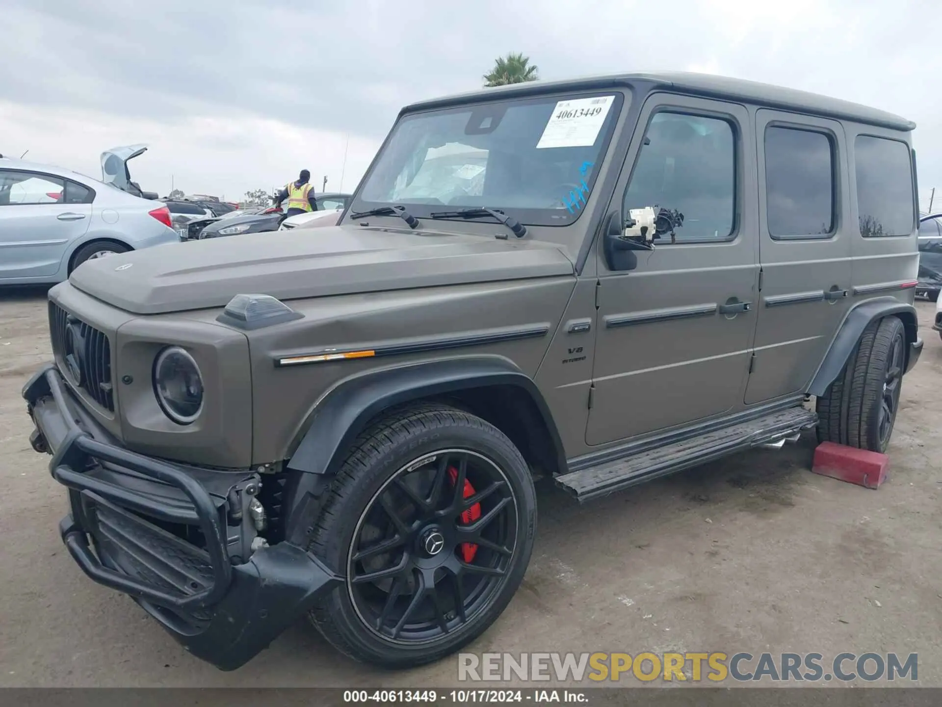 6 fotografías del automóvil dañado W1NYC7HJ7MX370822 MERCEDES-BENZ AMG G 63 2021