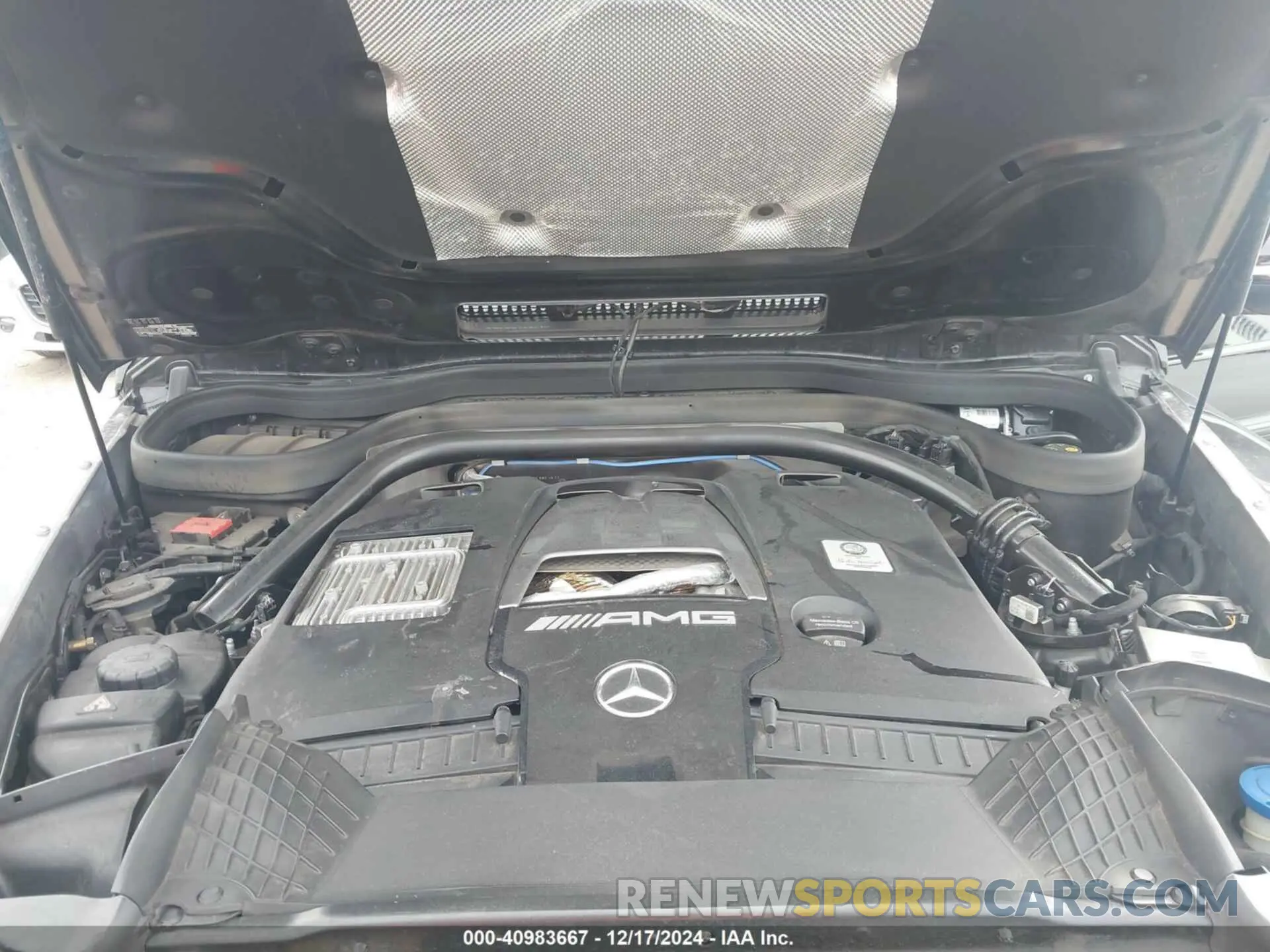 10 fotografías del automóvil dañado W1NYC7HJ7MX403270 MERCEDES-BENZ AMG G 63 2021